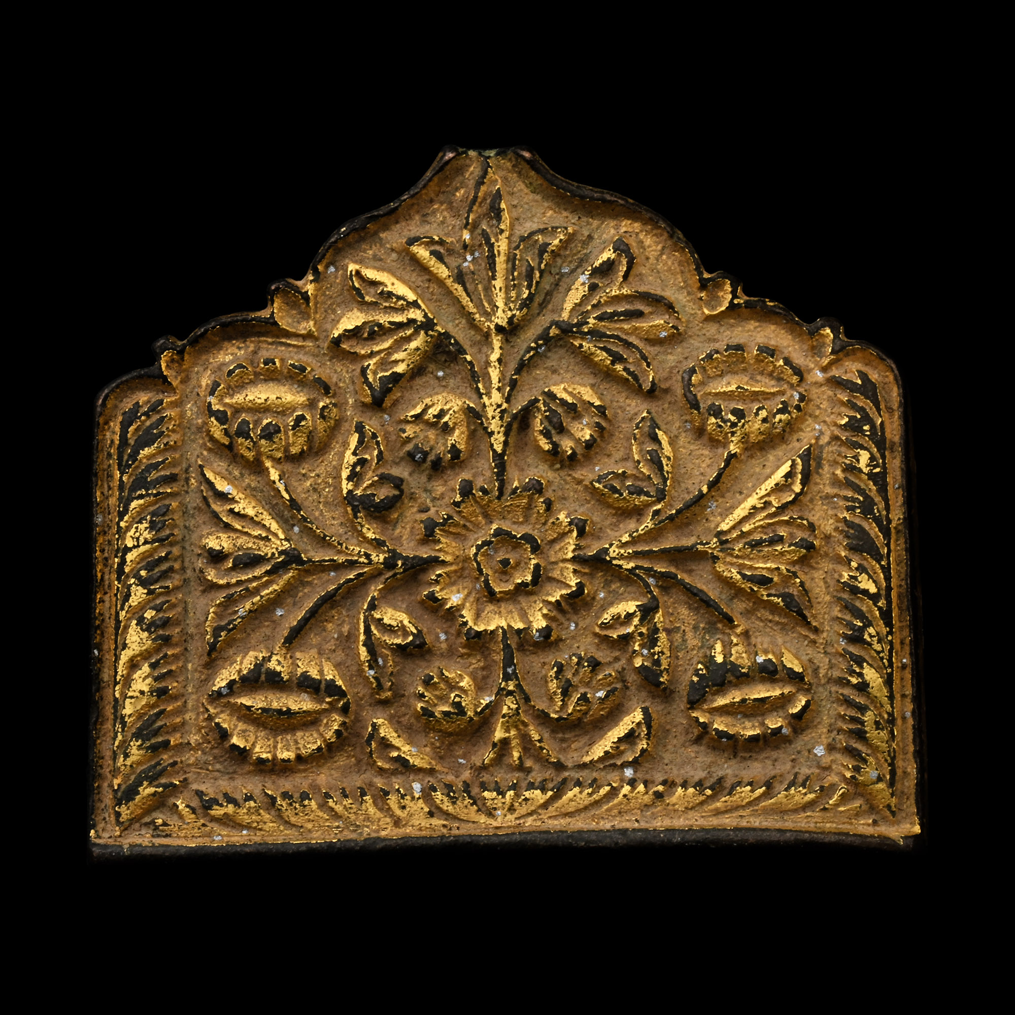 Golden Horde Gilt Bronze Fastening Element