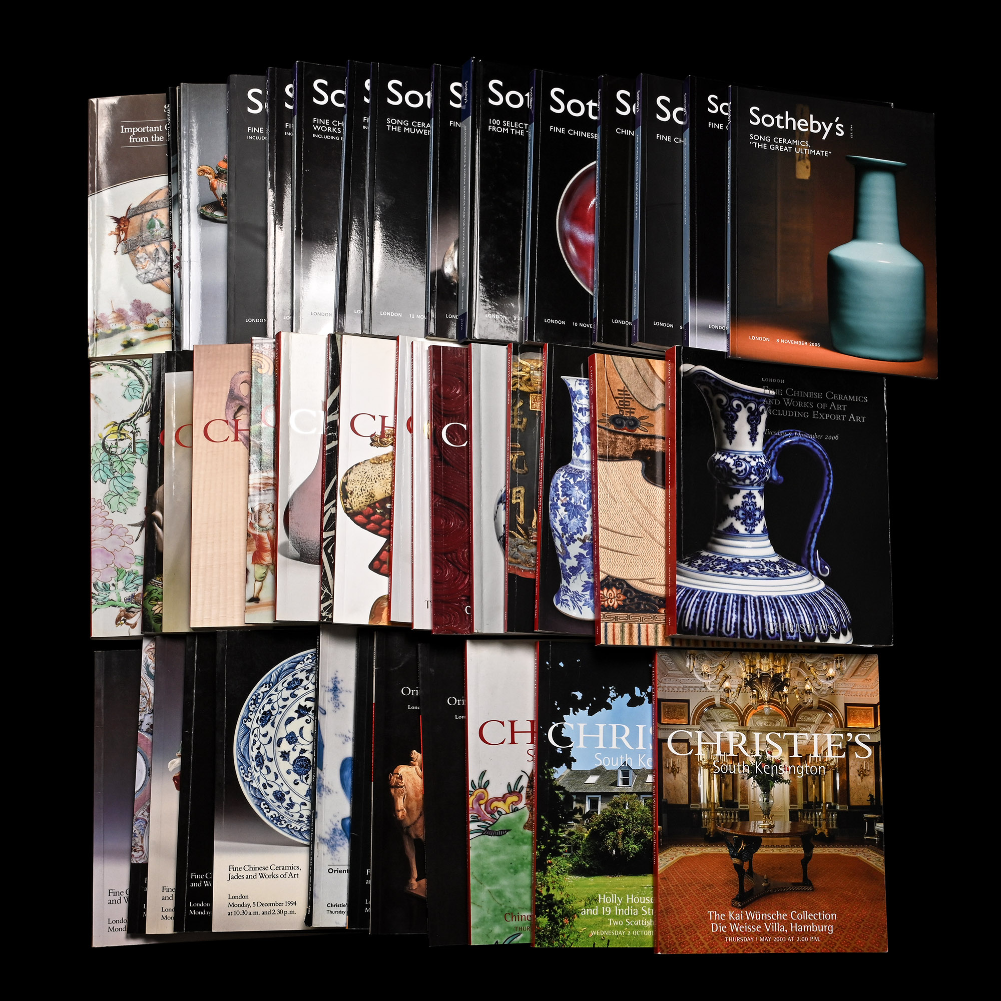 Christie's and Sotheby's Chinese, Japanese and Asian Art Auction Catalogues - 44 Titles