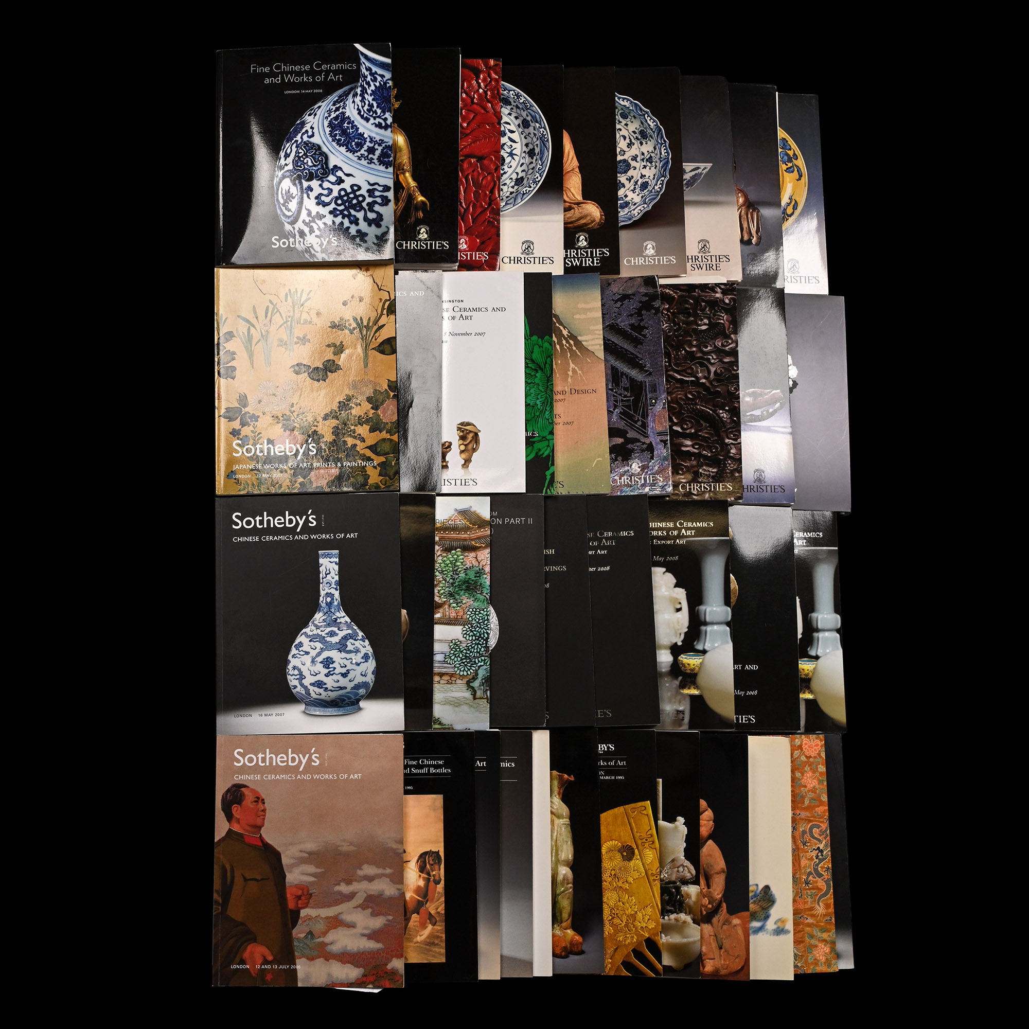 Christie's and Sotheby's Chinese, Japanese and Asian Art Auction Catalogues - 40 Titles
