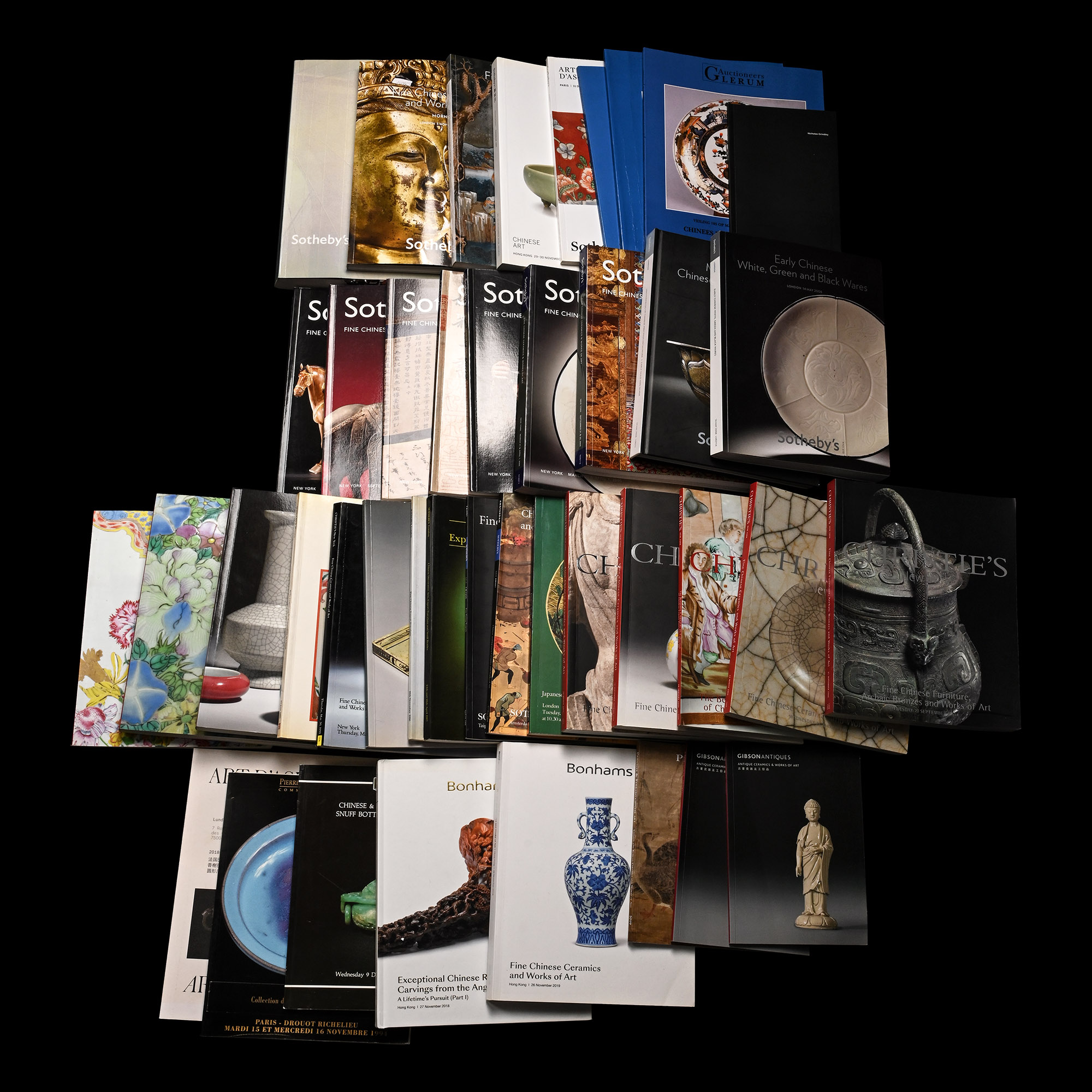 Christie's and Sotheby's and Other Chinese, Japanese and Asian Art Auction Catalogues - 42 Titles