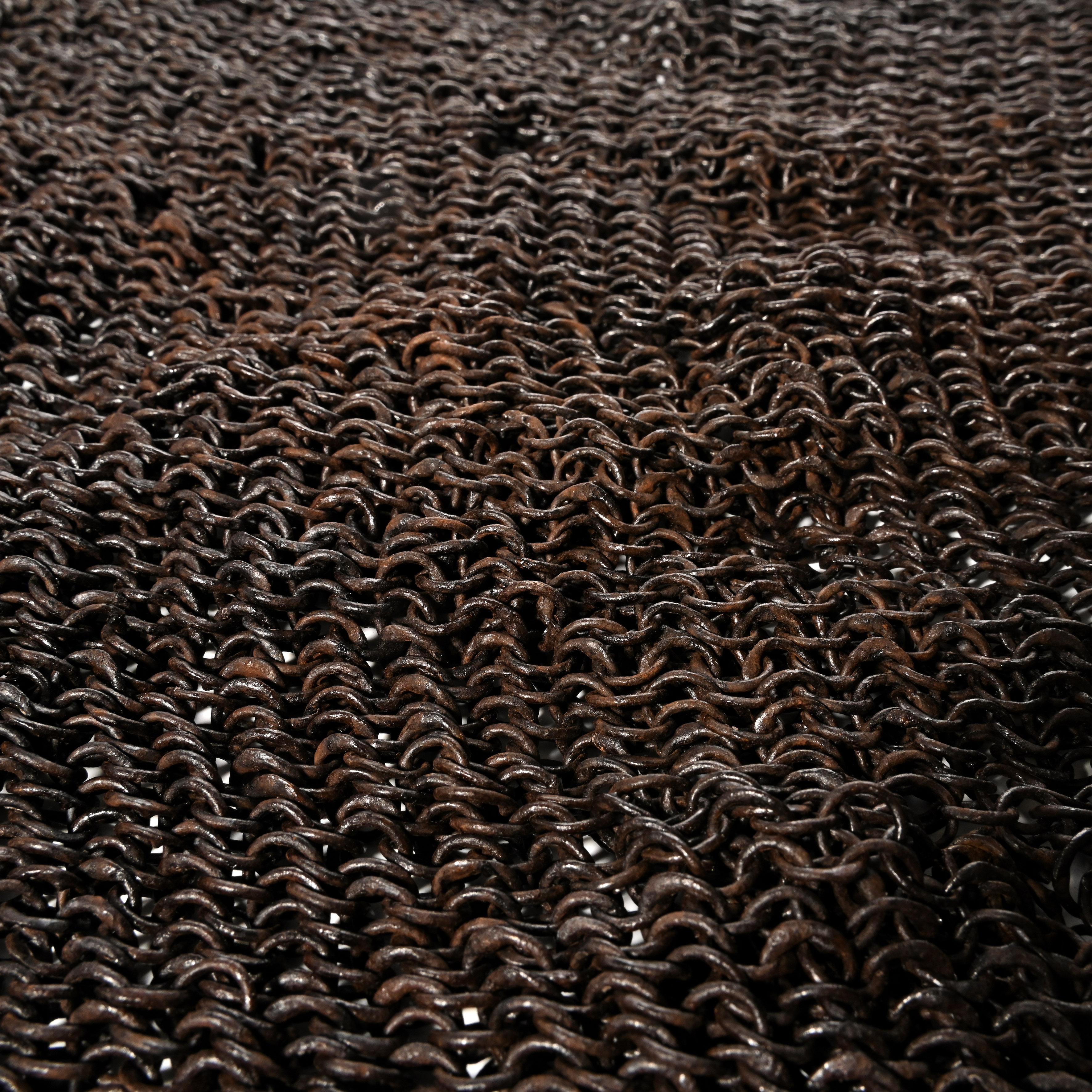 Frankish Warrior's Iron Byrnie Chain Mail Armour