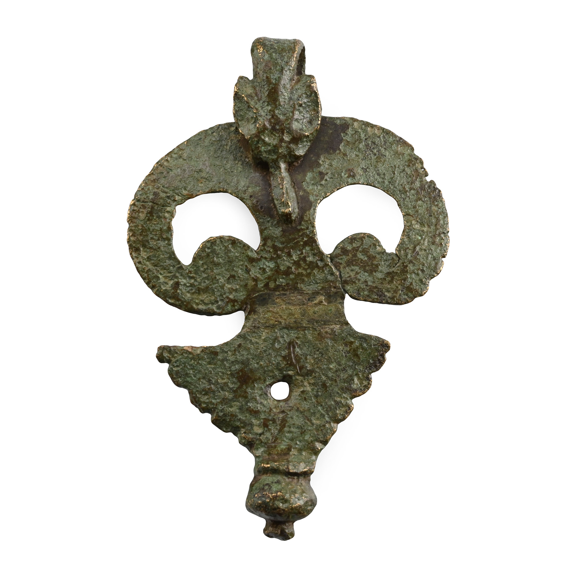 Roman Bronze Military Pendant