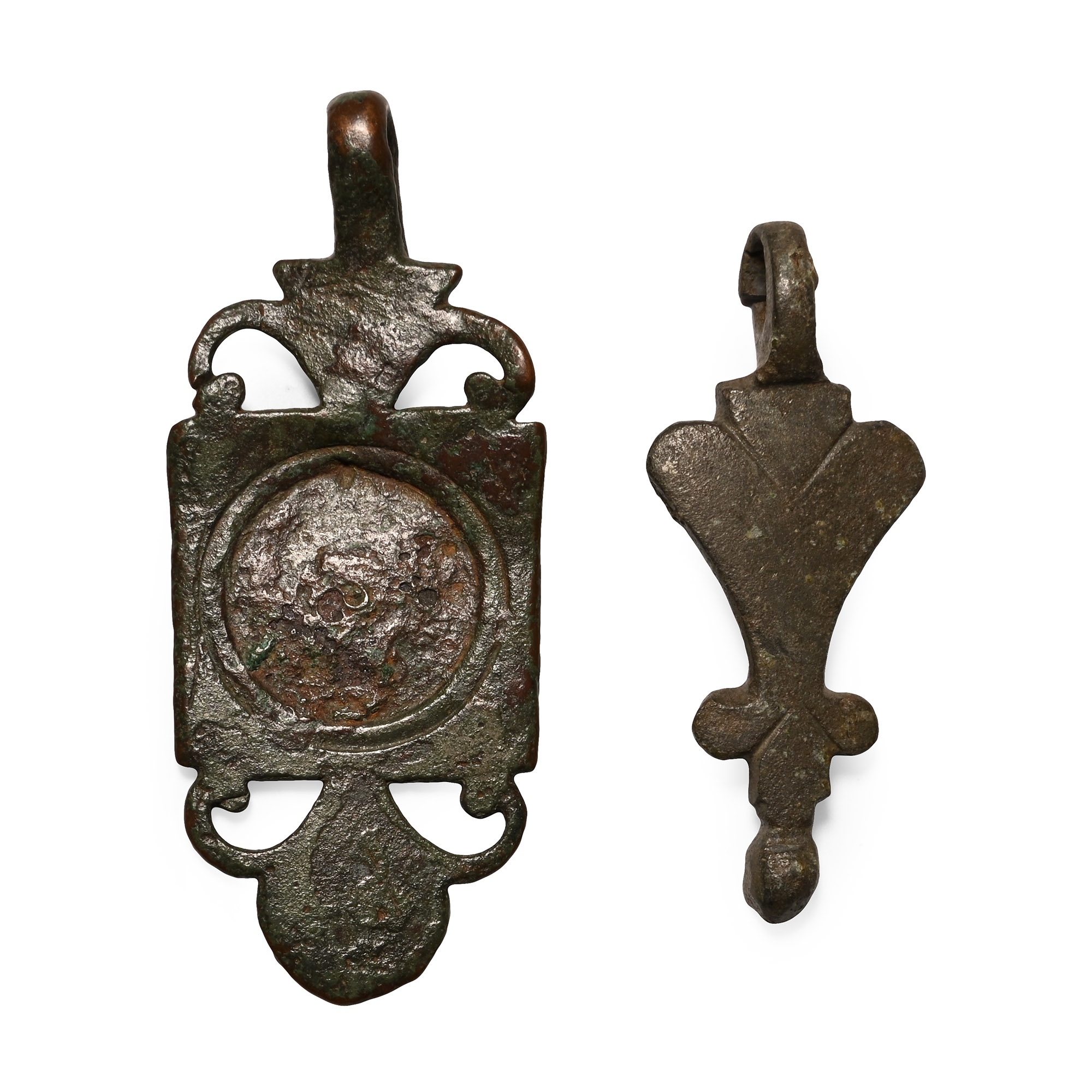 Roman Bronze Pendant Group