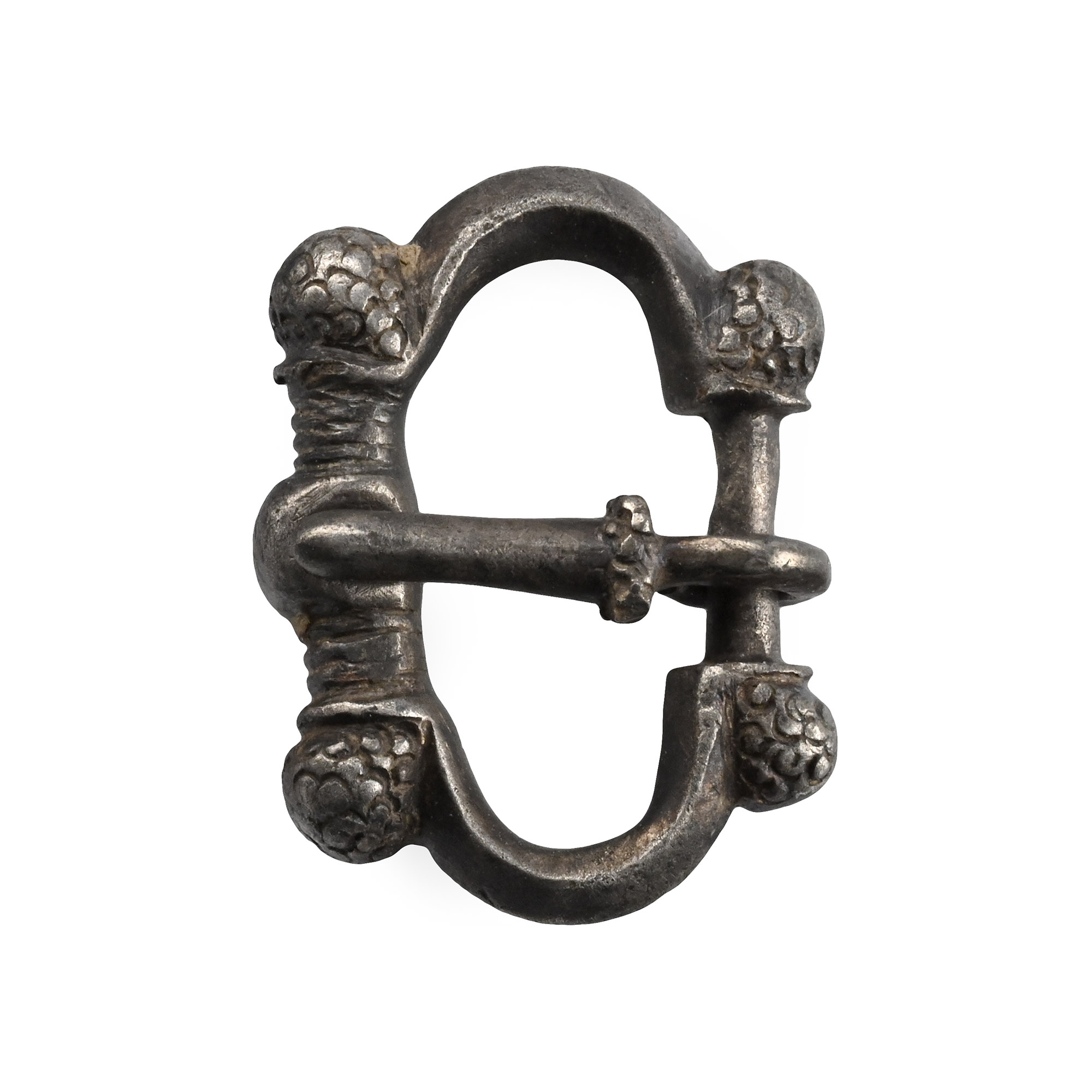 Medieval Silver Buckle