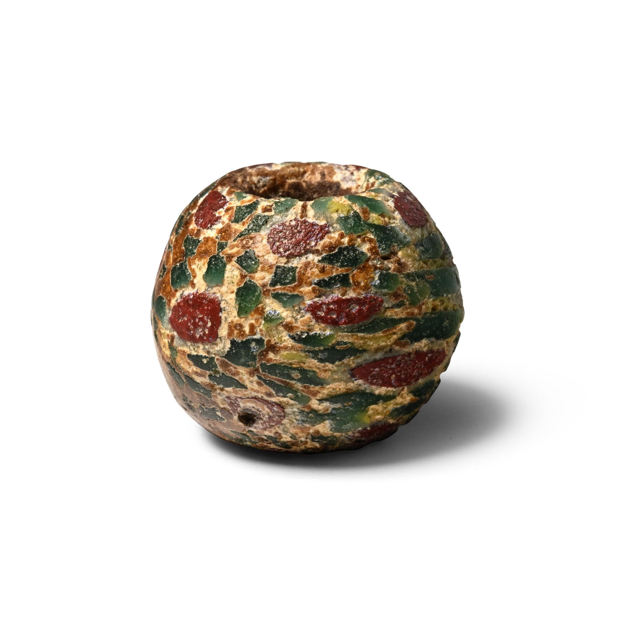 Roman Mosaic Glass Bead