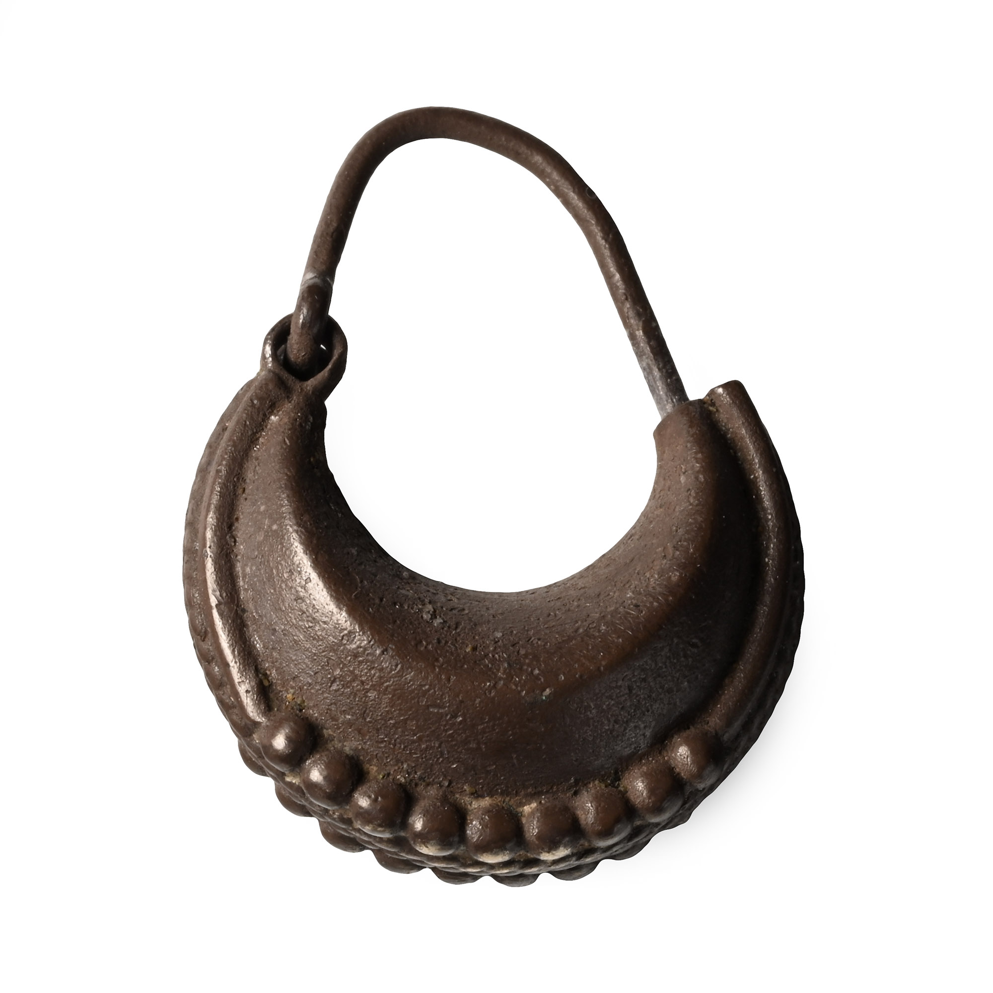 Scandinavian Viking Silver Earring