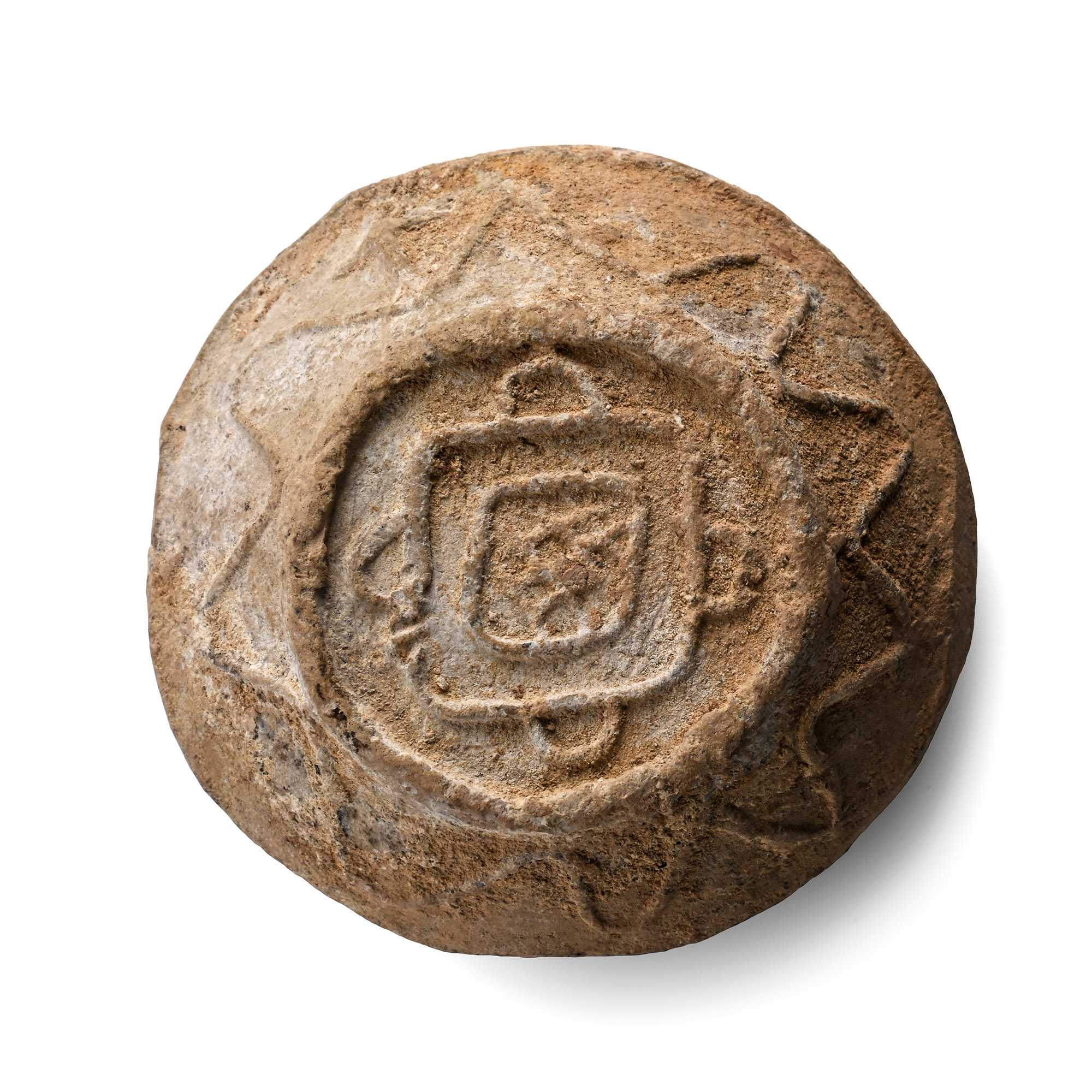 Byzantine Holy Land Terracotta Oil Lamp