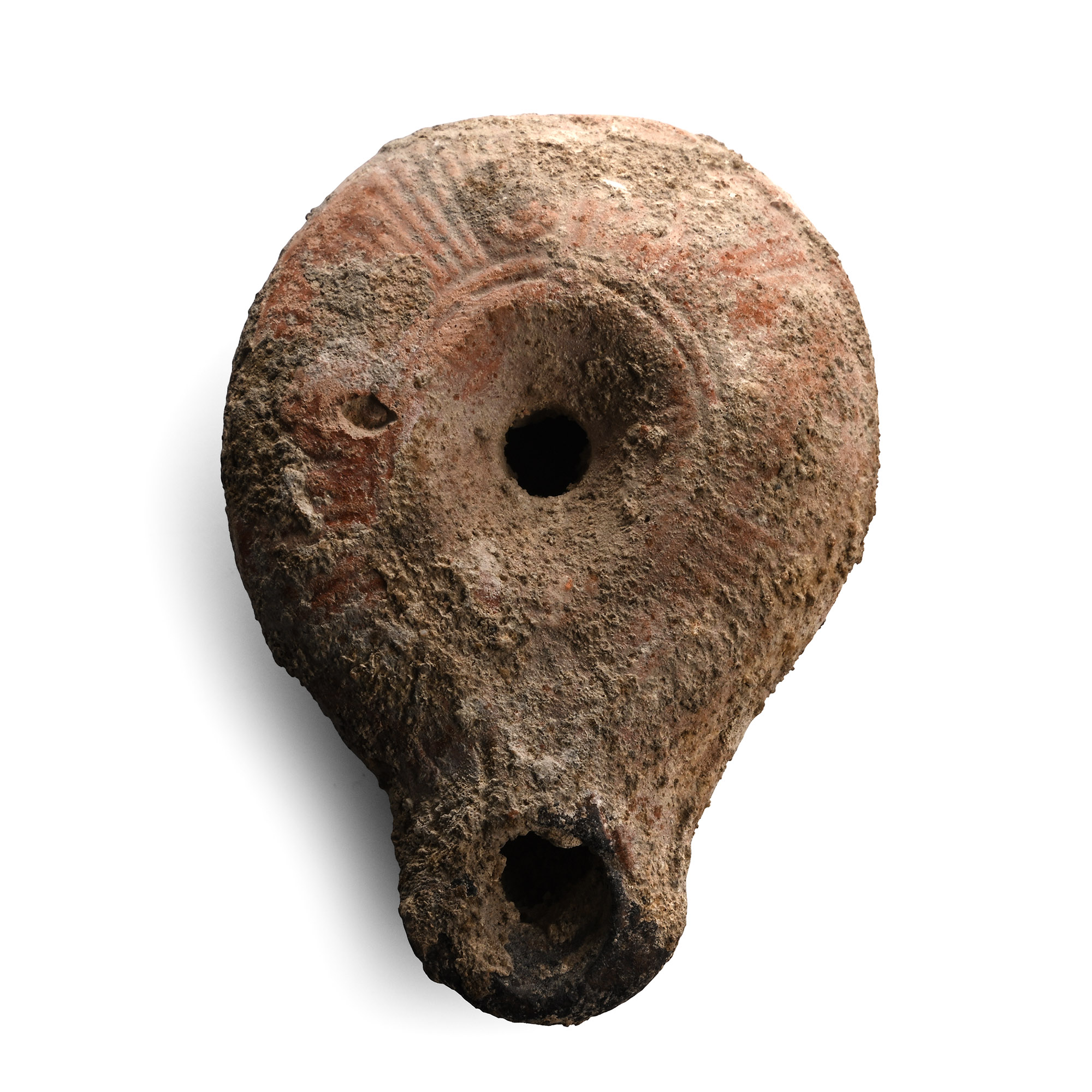 Roman Terracotta Oil Lamp