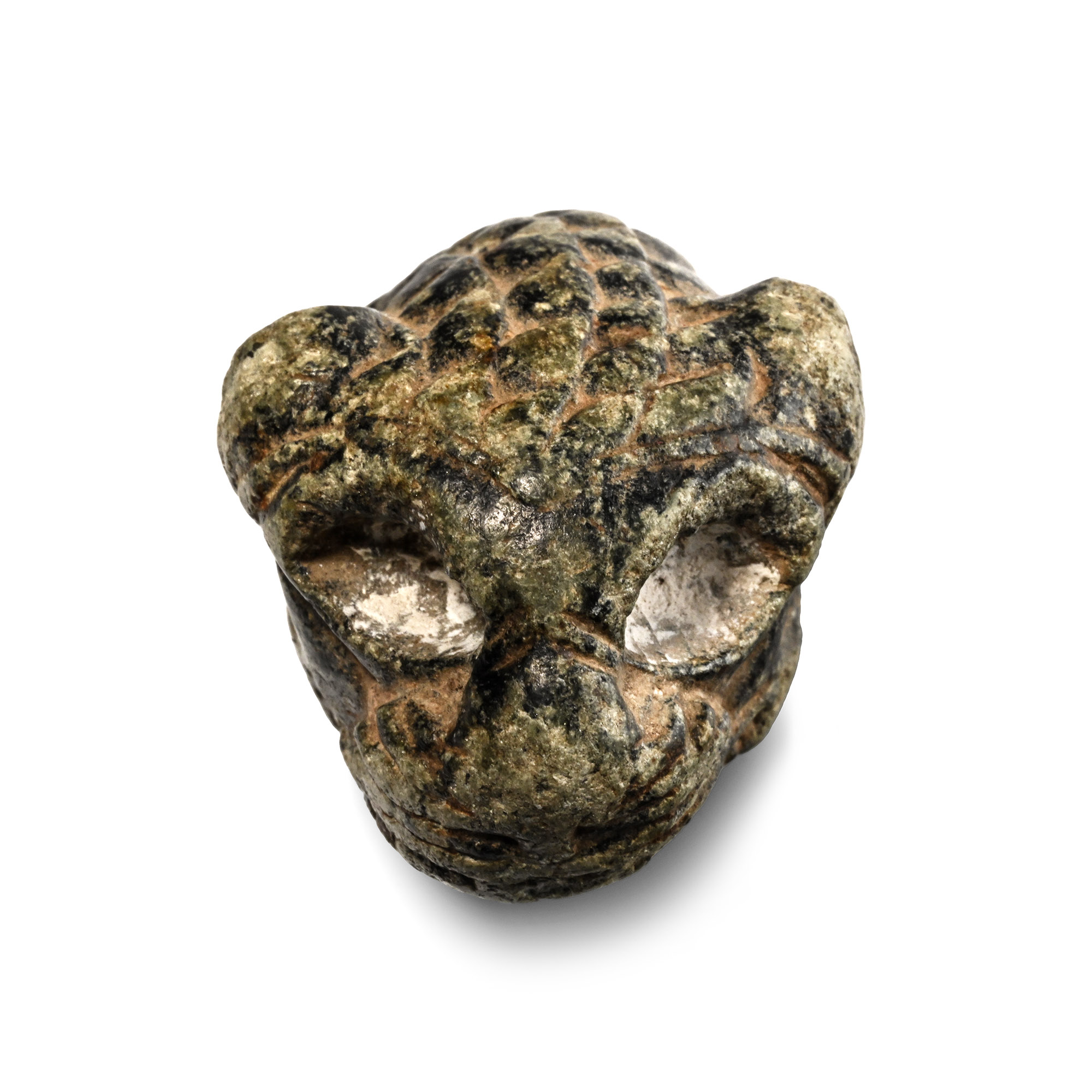 Mesopotamian Stone Lion-Headed Terminal