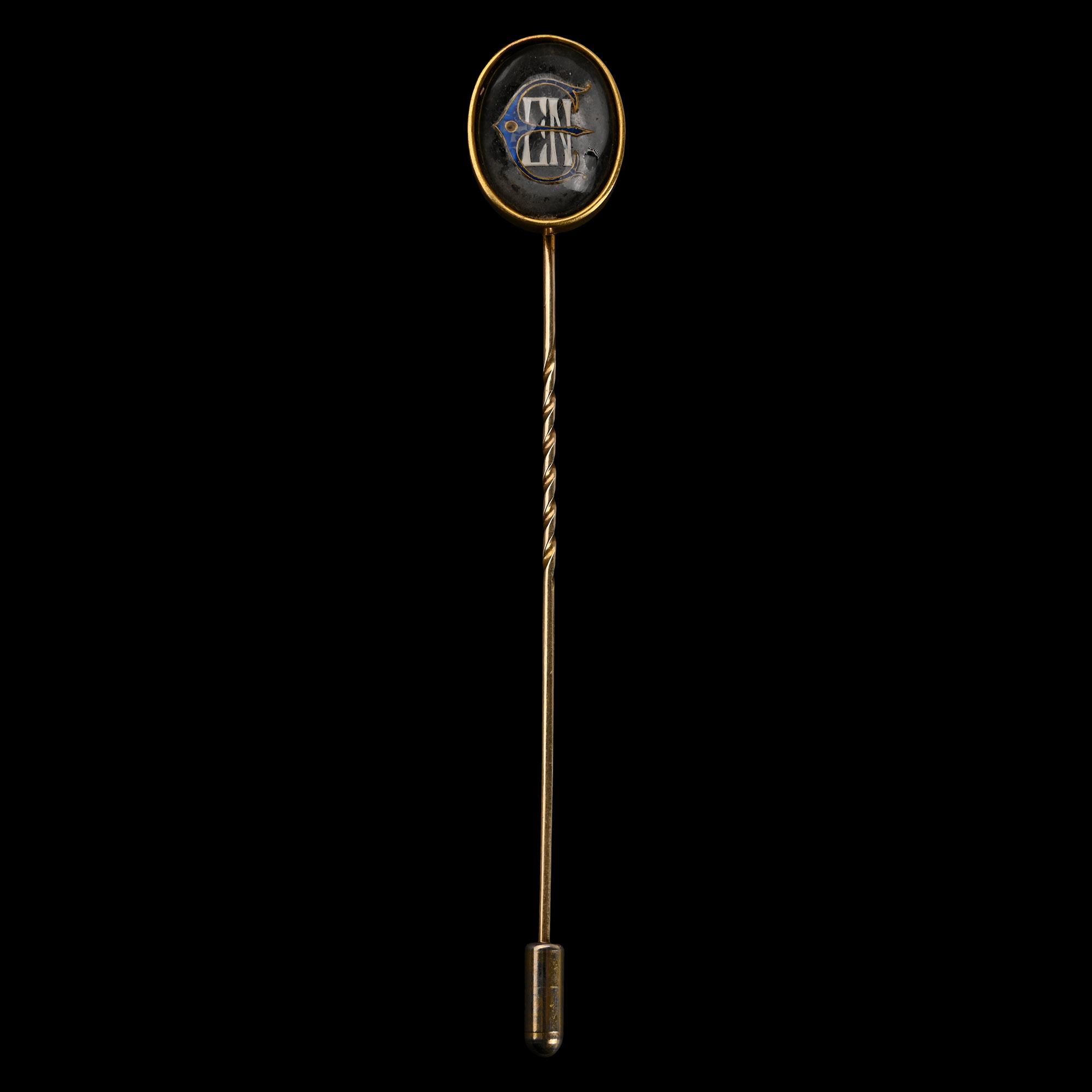 Gold Tie Pin with EEN