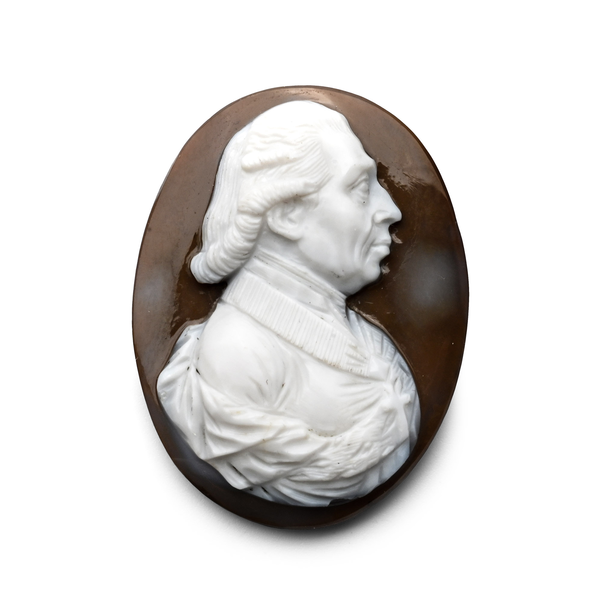 Post Medieval Agate Cameo of Bishop Karl Theodor Anton Maria Von Dalberg