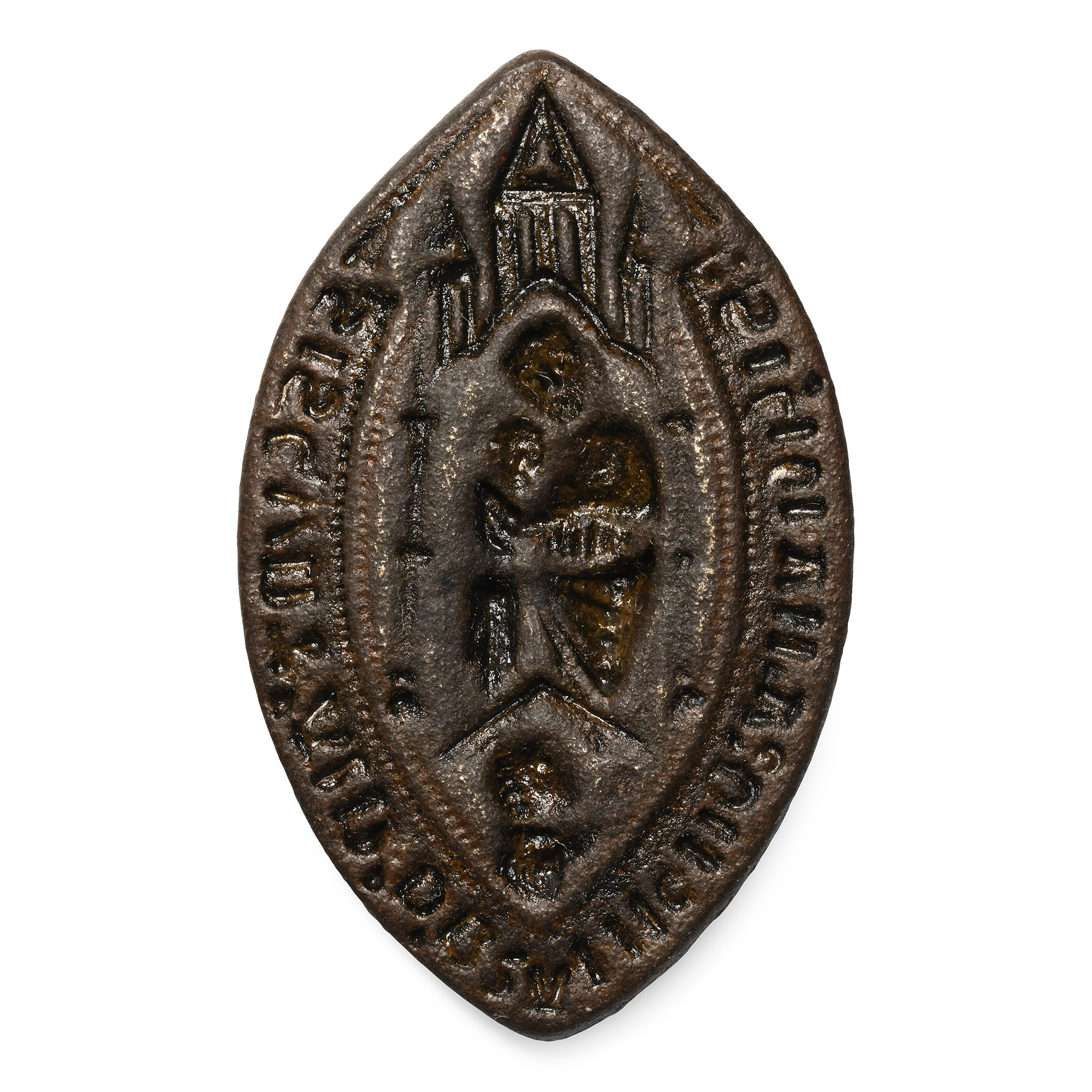 Medieval Seal Matrix with the Virgin and Child