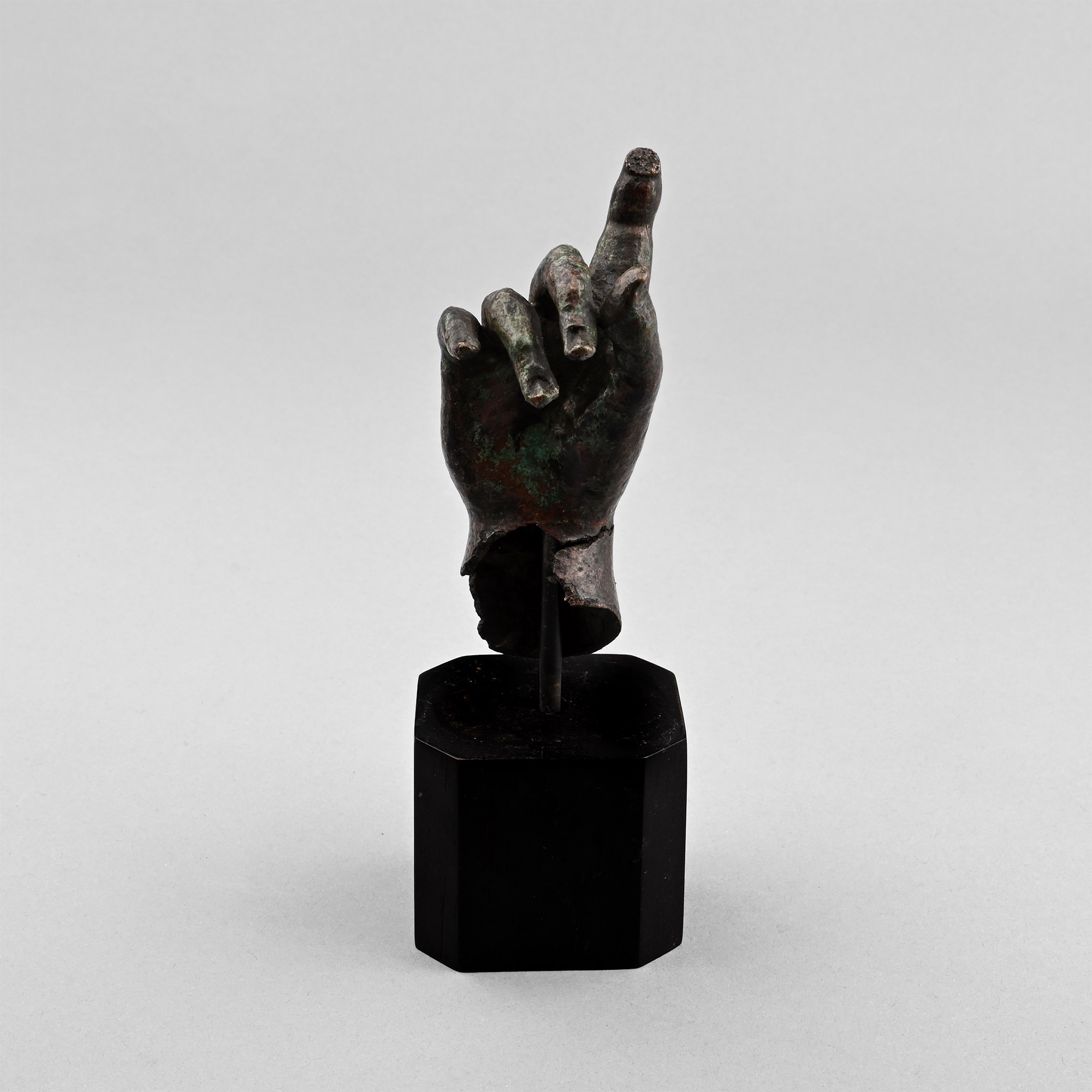 Roman Bronze Statue Hand