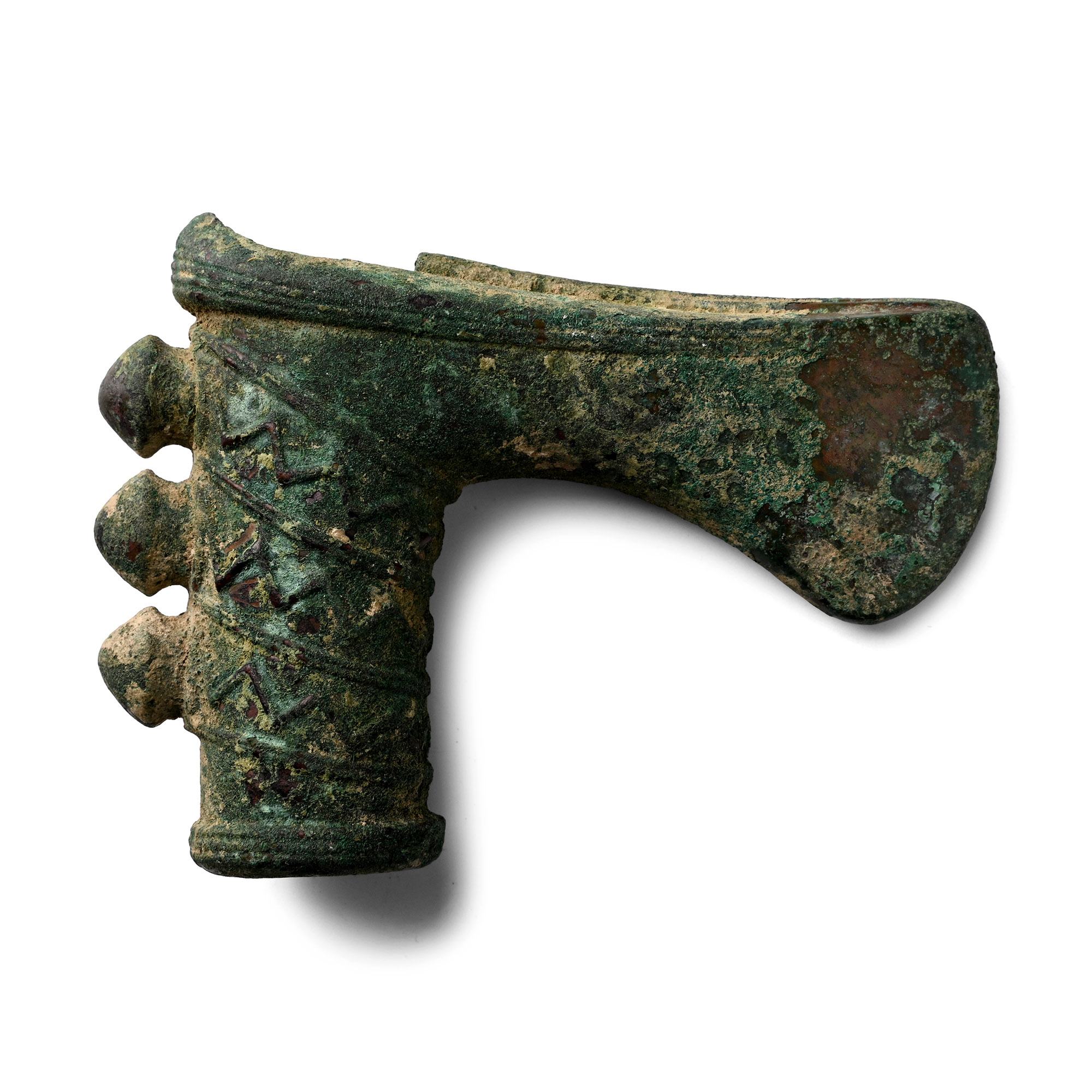 Luristan Decorated Bronze Macehead