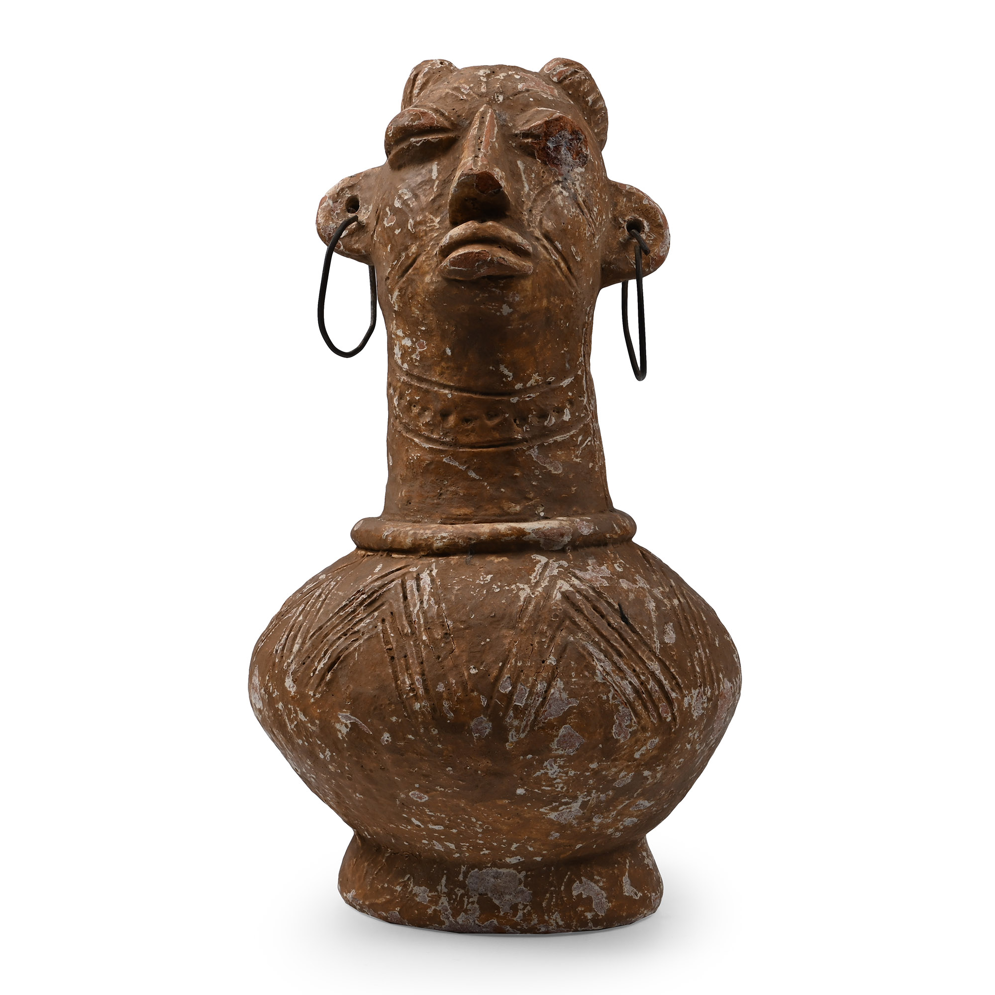 Anthropomorphic Terracotta Statue