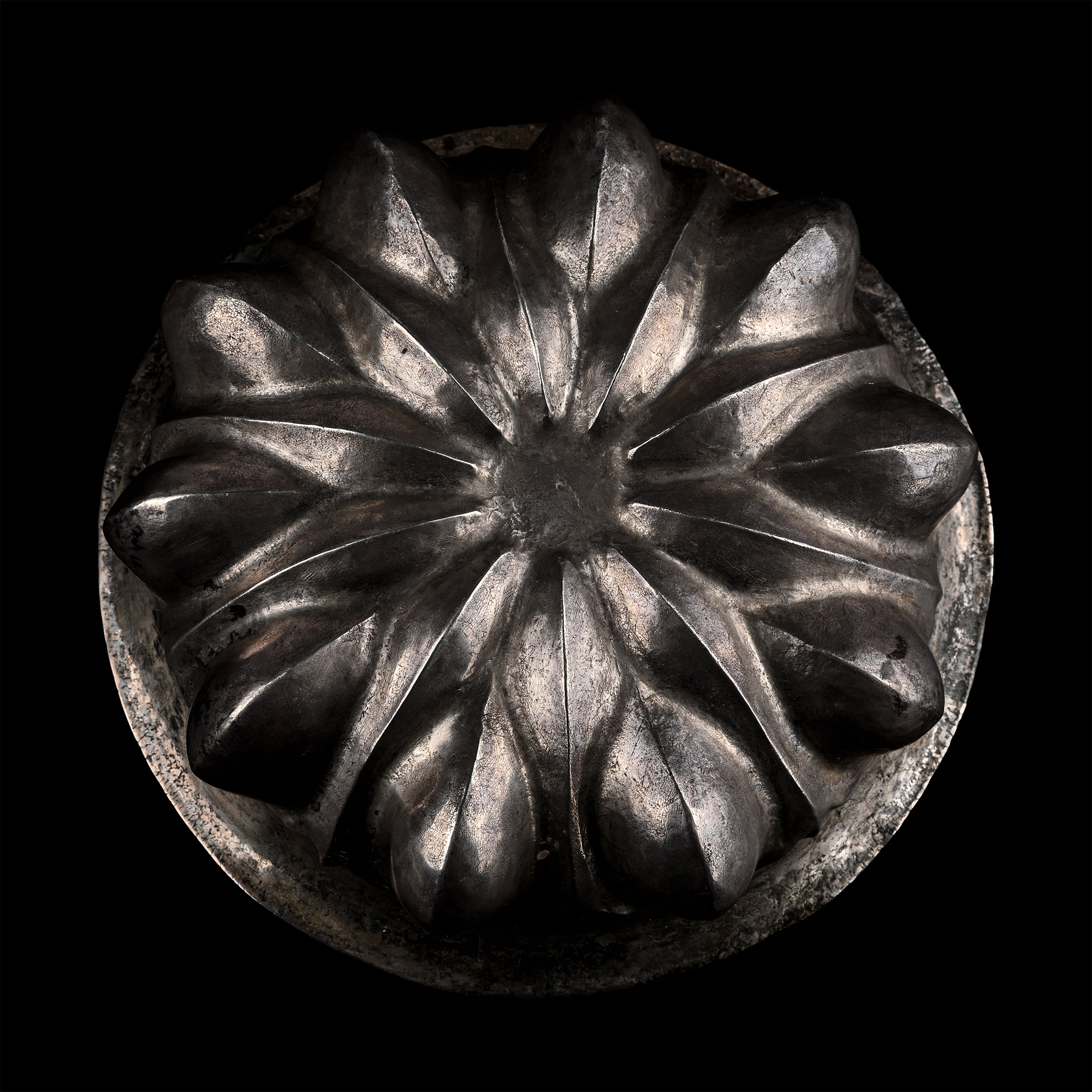 Achaemenid Silver Phiale with Central Rosette