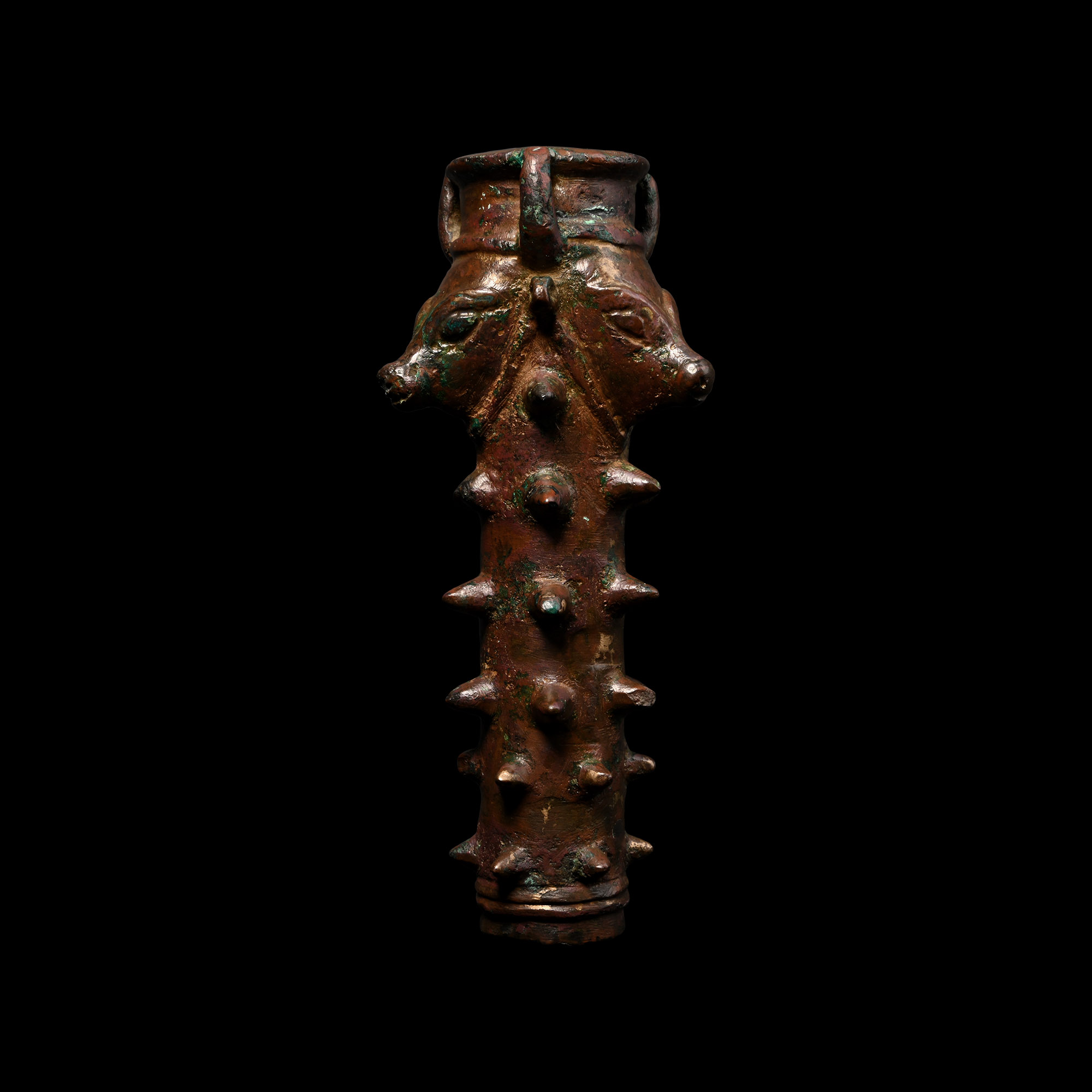 Elamite Sar-e-Gorz Spiked Bronze Macehead
