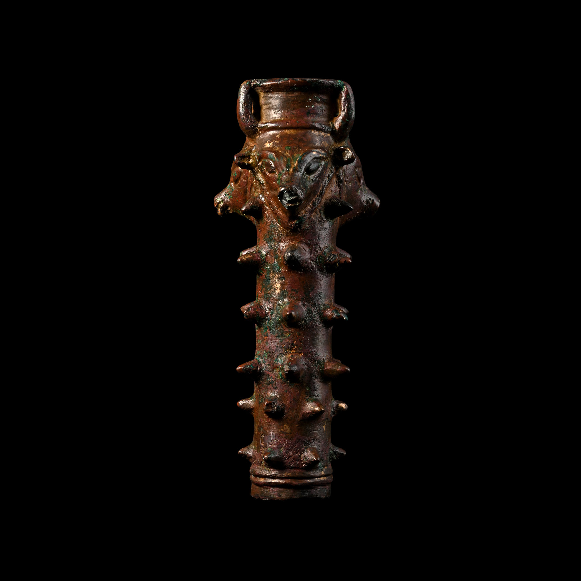 Elamite Sar-e-Gorz Spiked Bronze Macehead