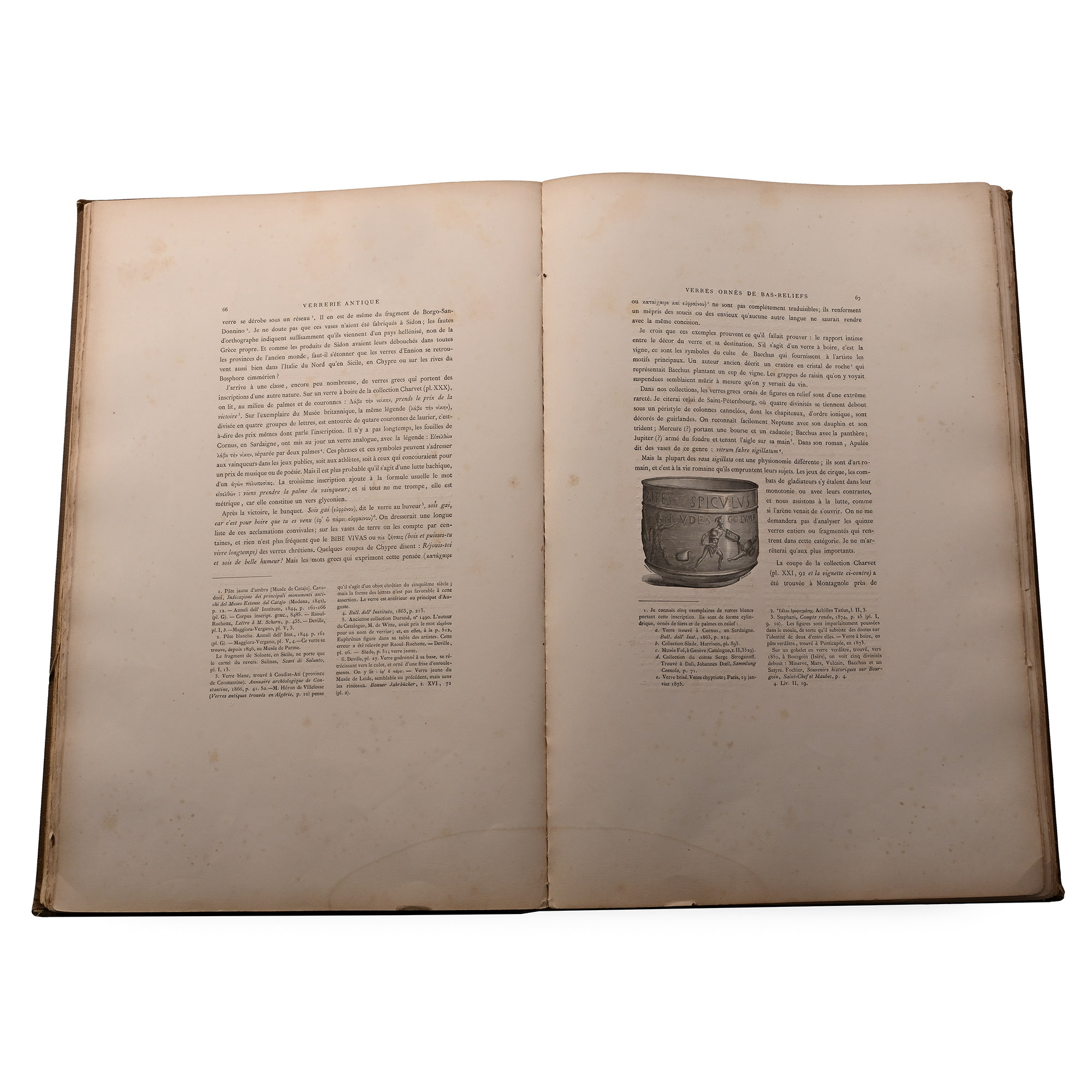 La Verrerie Antique, Description de la Collection Charvet