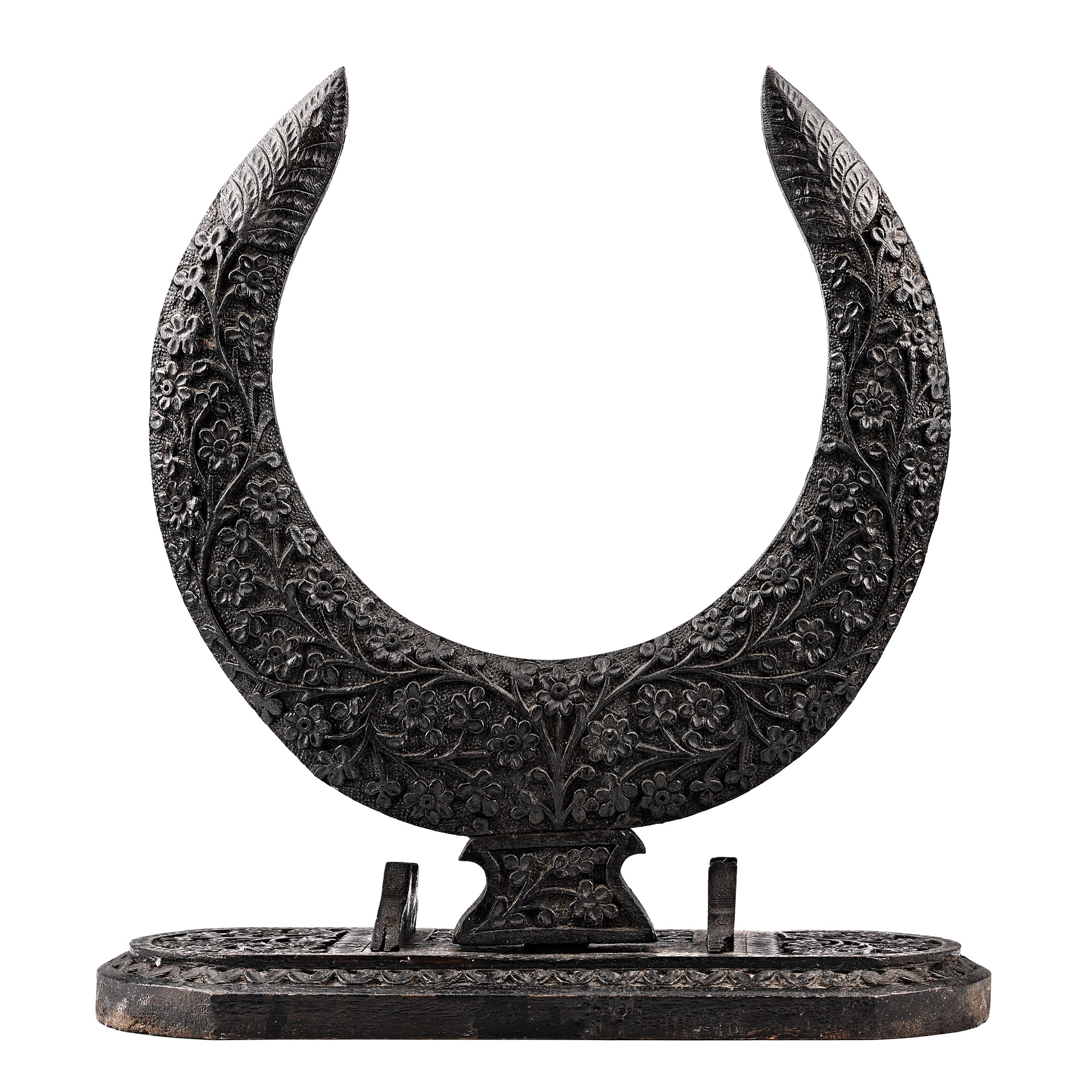 Ottoman Carved Wooden Stylus Base