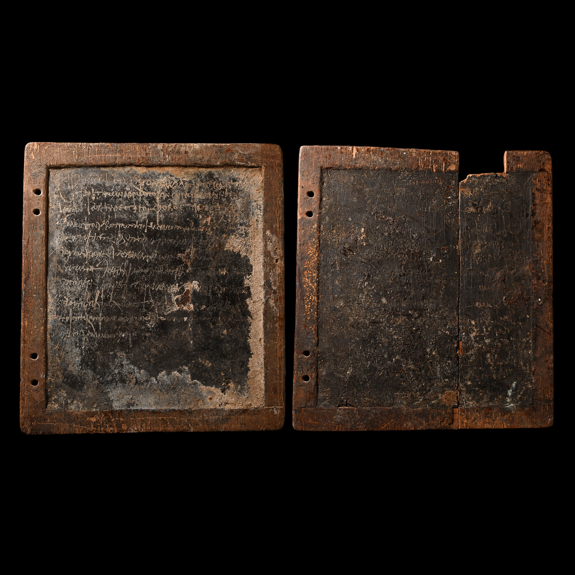 Roman Wooden Wax Tablets from a Codex