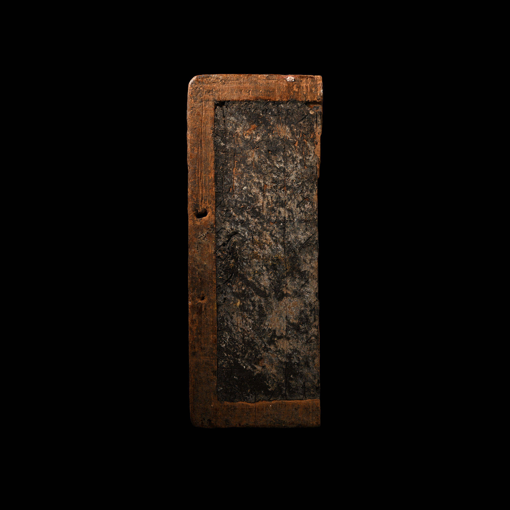 Roman Wooden Wax Tablet Fragment Written in Greek