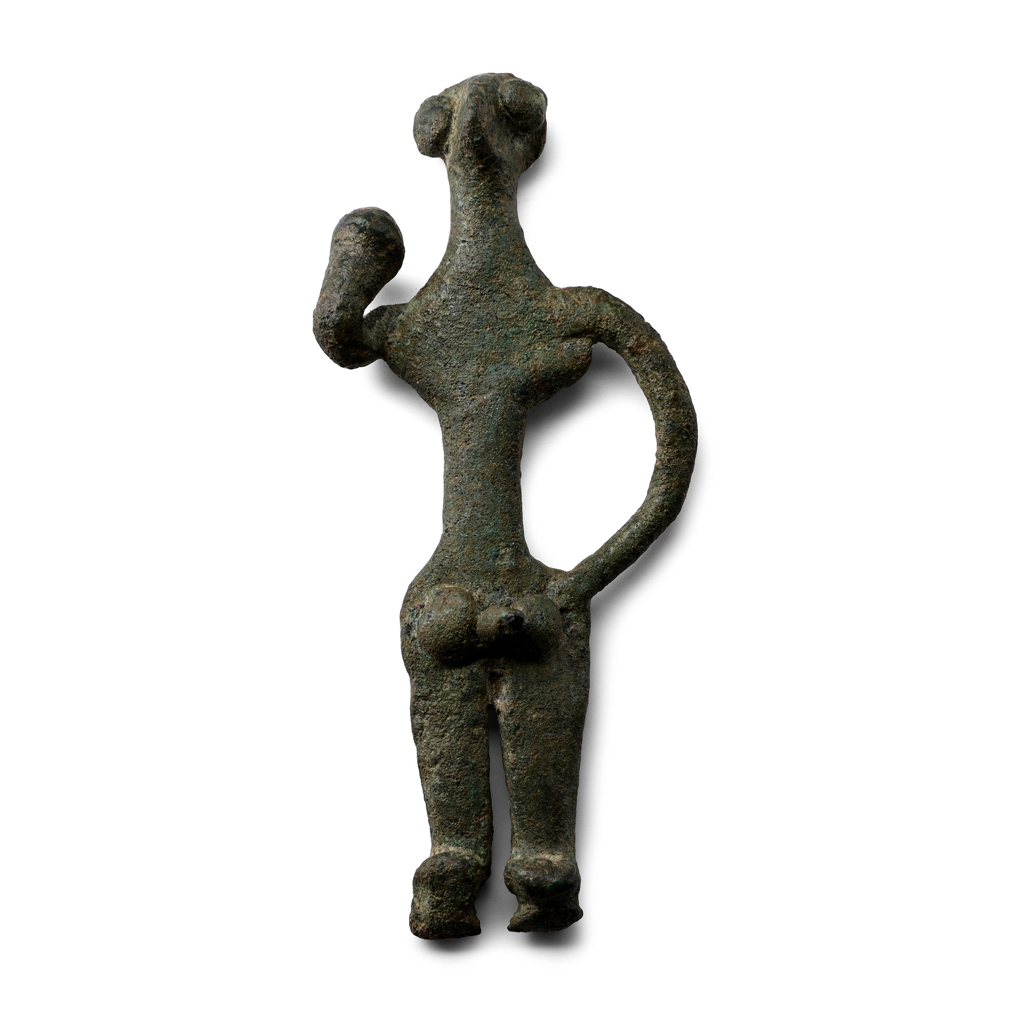 Syro-Hittite Bronze Male Idol
