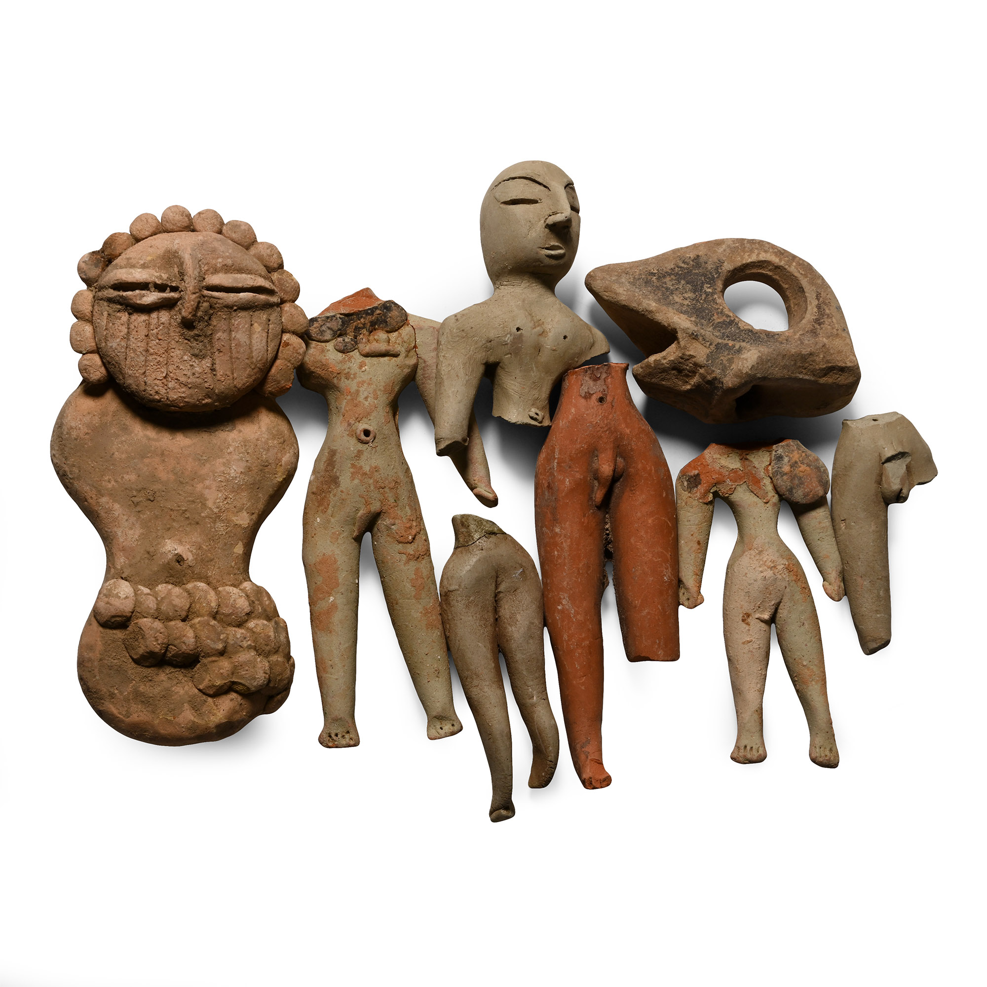 Indus Valley Style Terracotta Idol Fragment Group