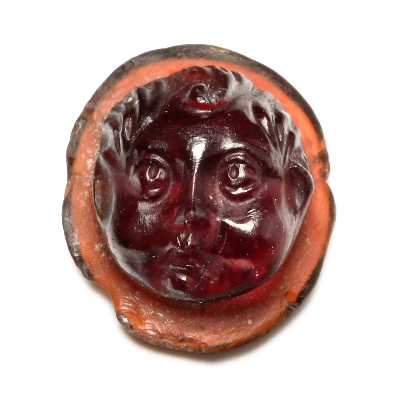 Roman Garnet Cameo of Eros the Greek God of Love