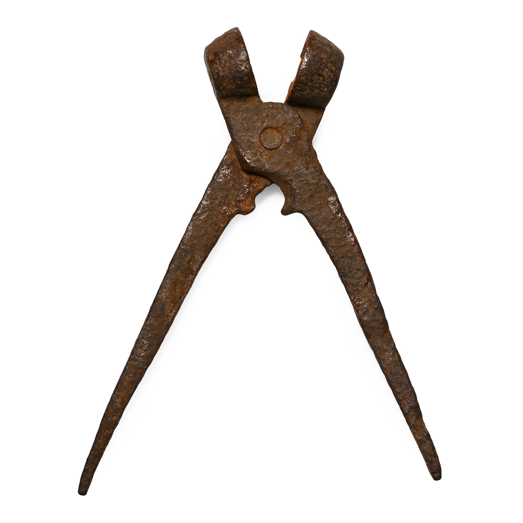 Post Medieval Iron Pistol Ball Scissor Mould