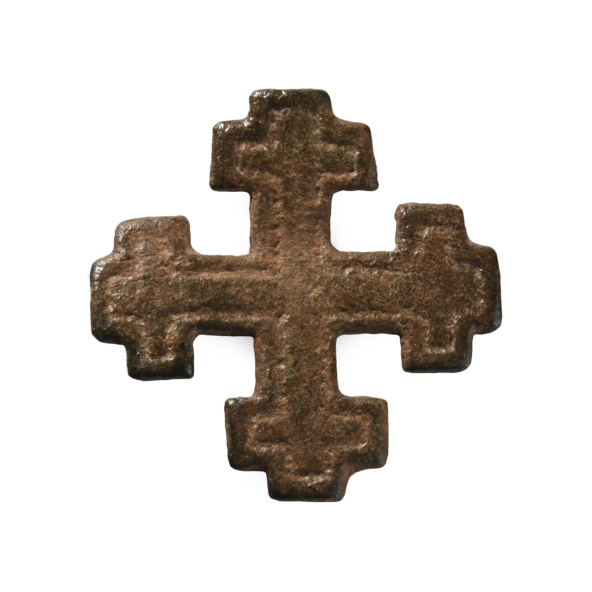 Medieval Bronze Knight's Holy Sepulchre Badge