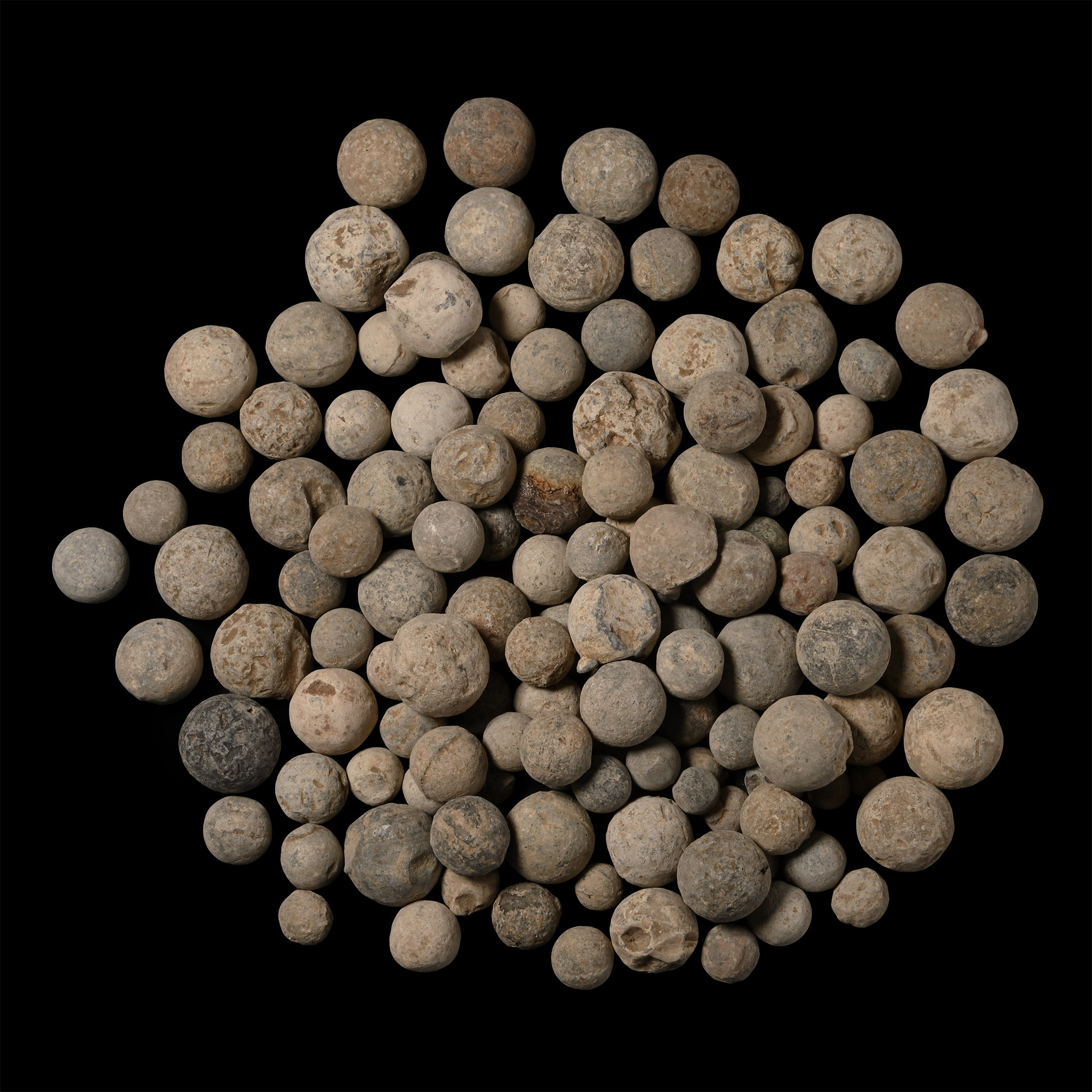 Civil War Period and Later Lead Pistol and Musket Balls