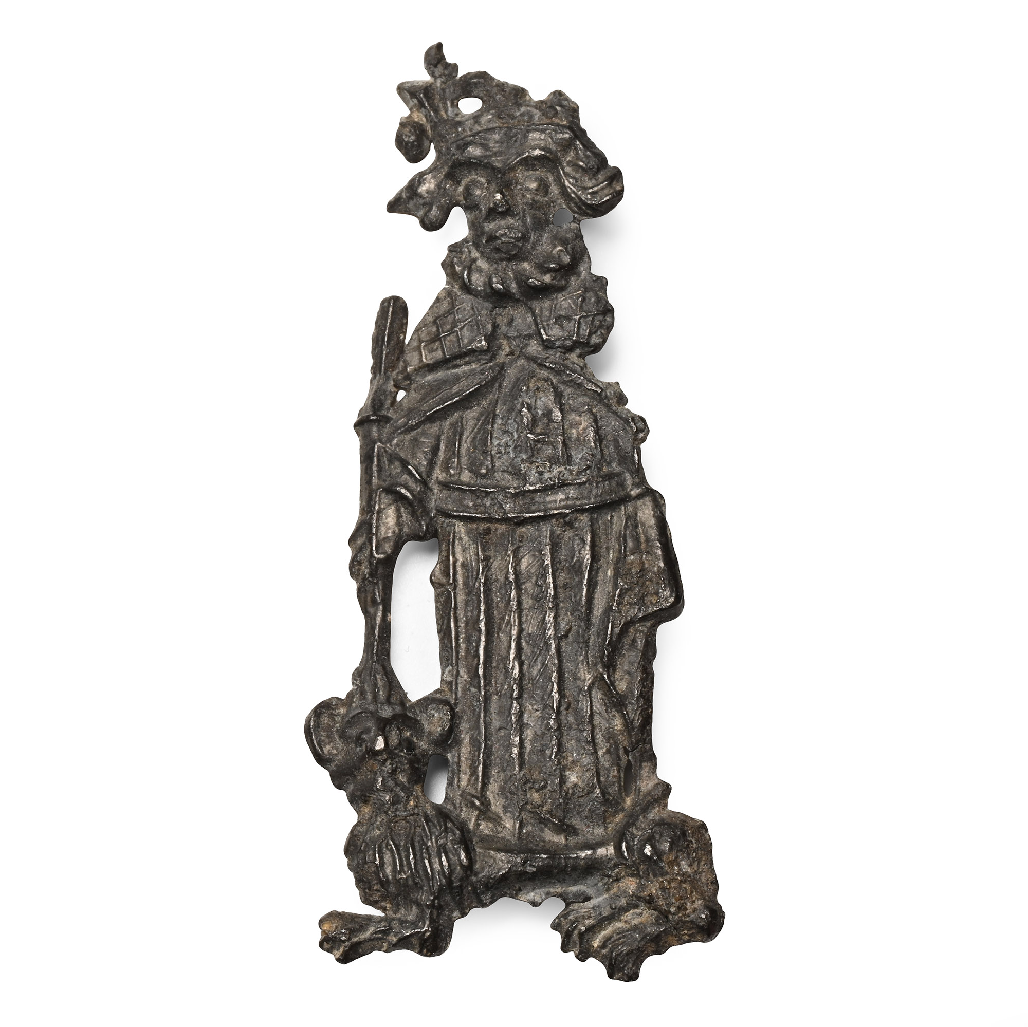 Medieval Pewter Pilgrim's Badge of King Henry VI