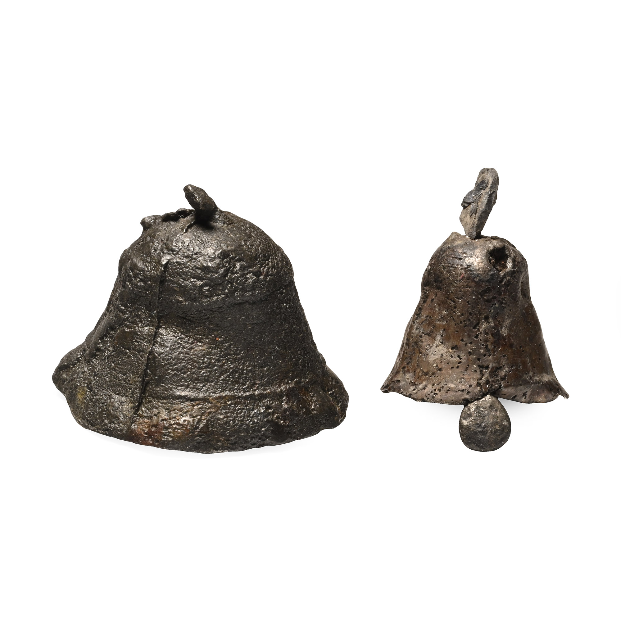 Medieval Pewter Pilgrim's Bell Group