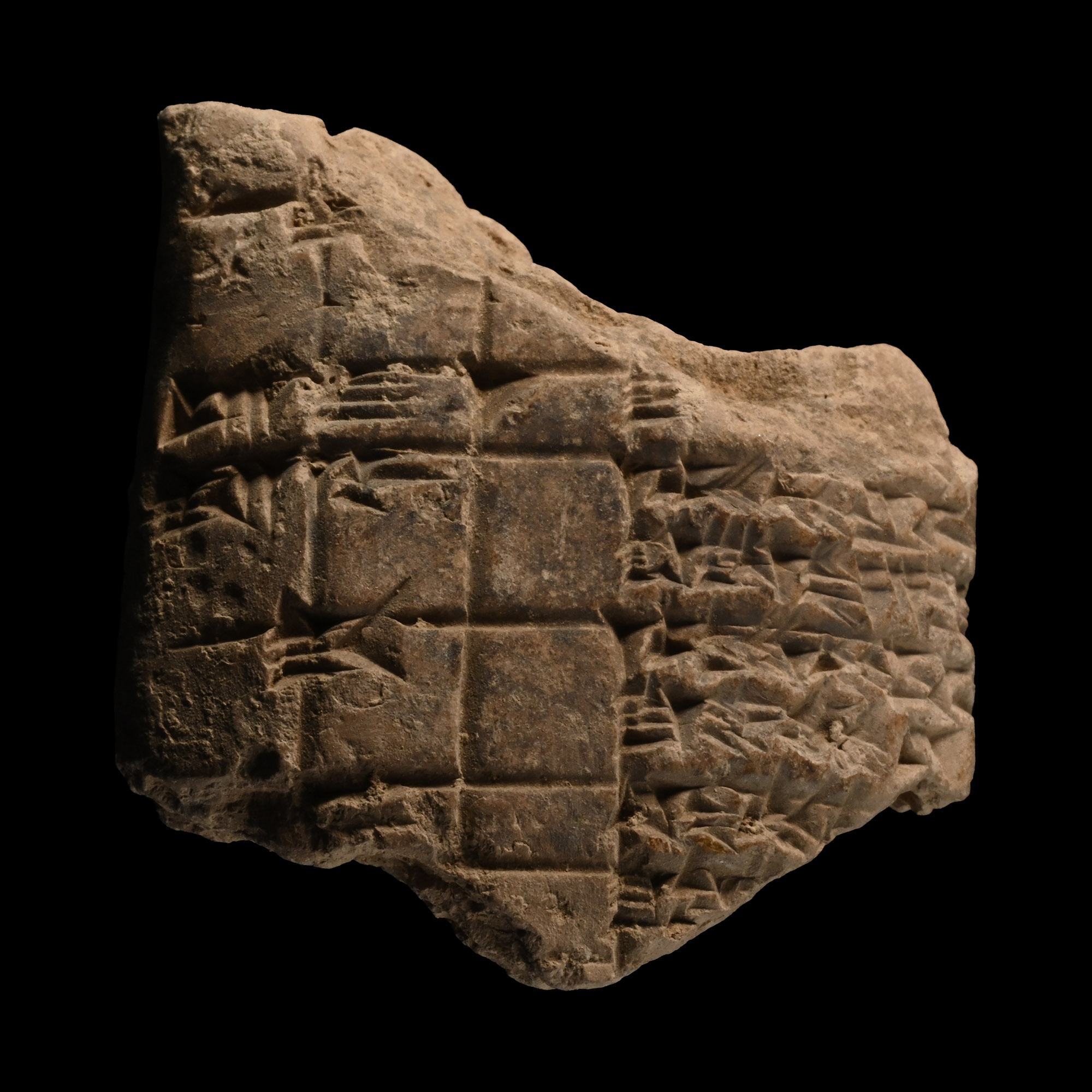 Mesopotamian Cuneiform Tablet Fragment
