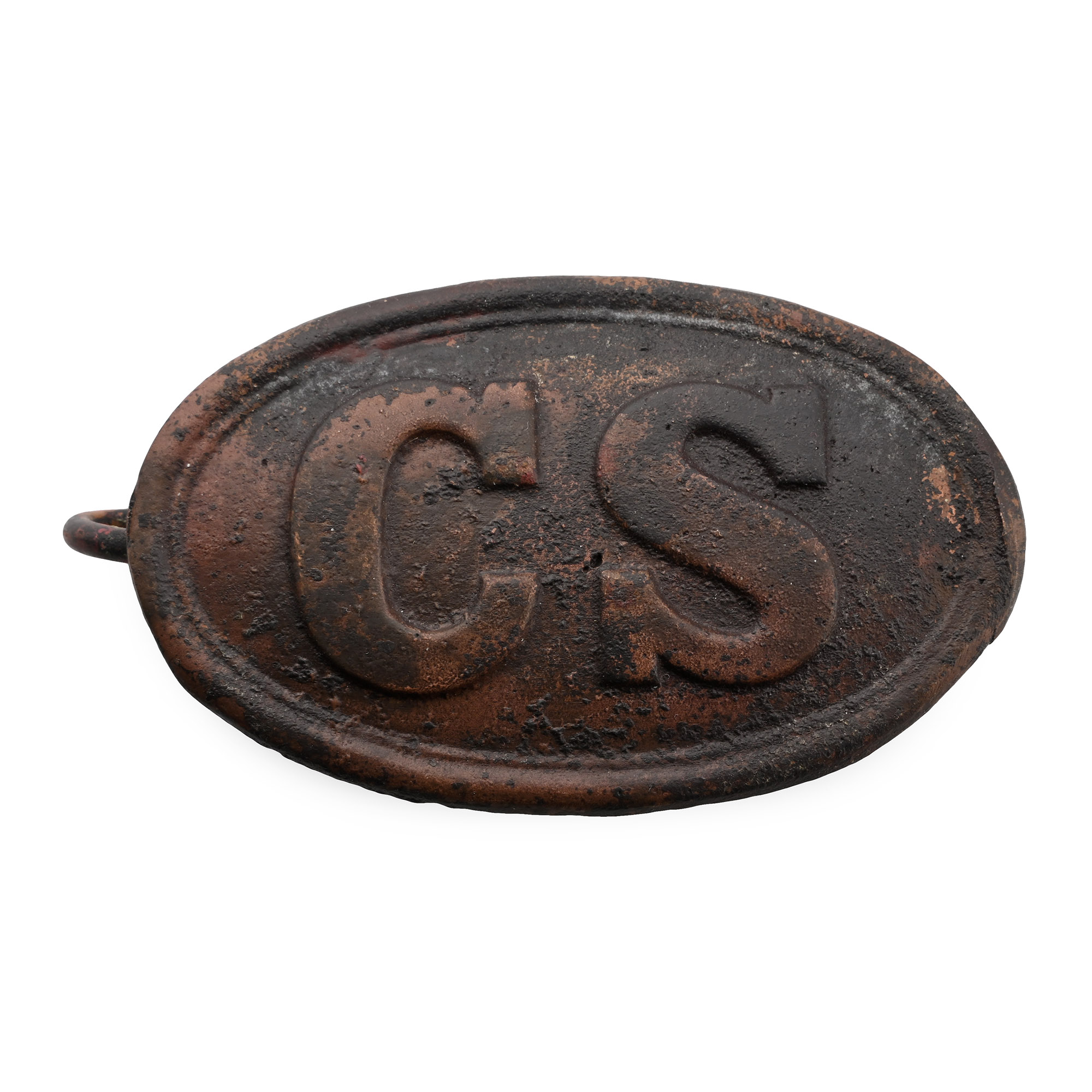 American Confederate States Civil War Belt Buckle