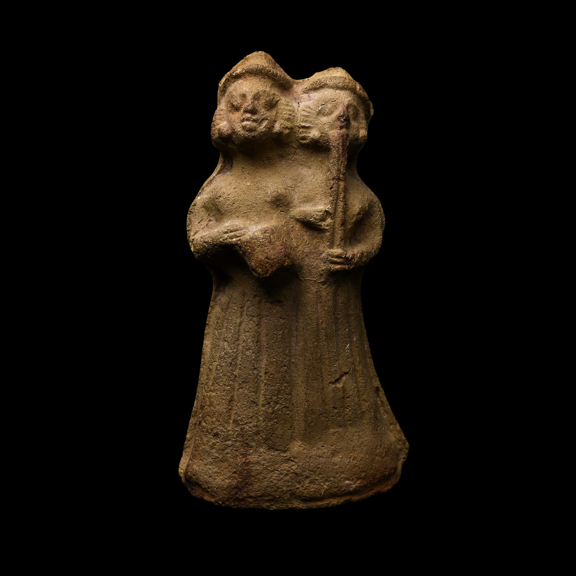 Graeco-Parthian Terracotta Figure of Musicians
