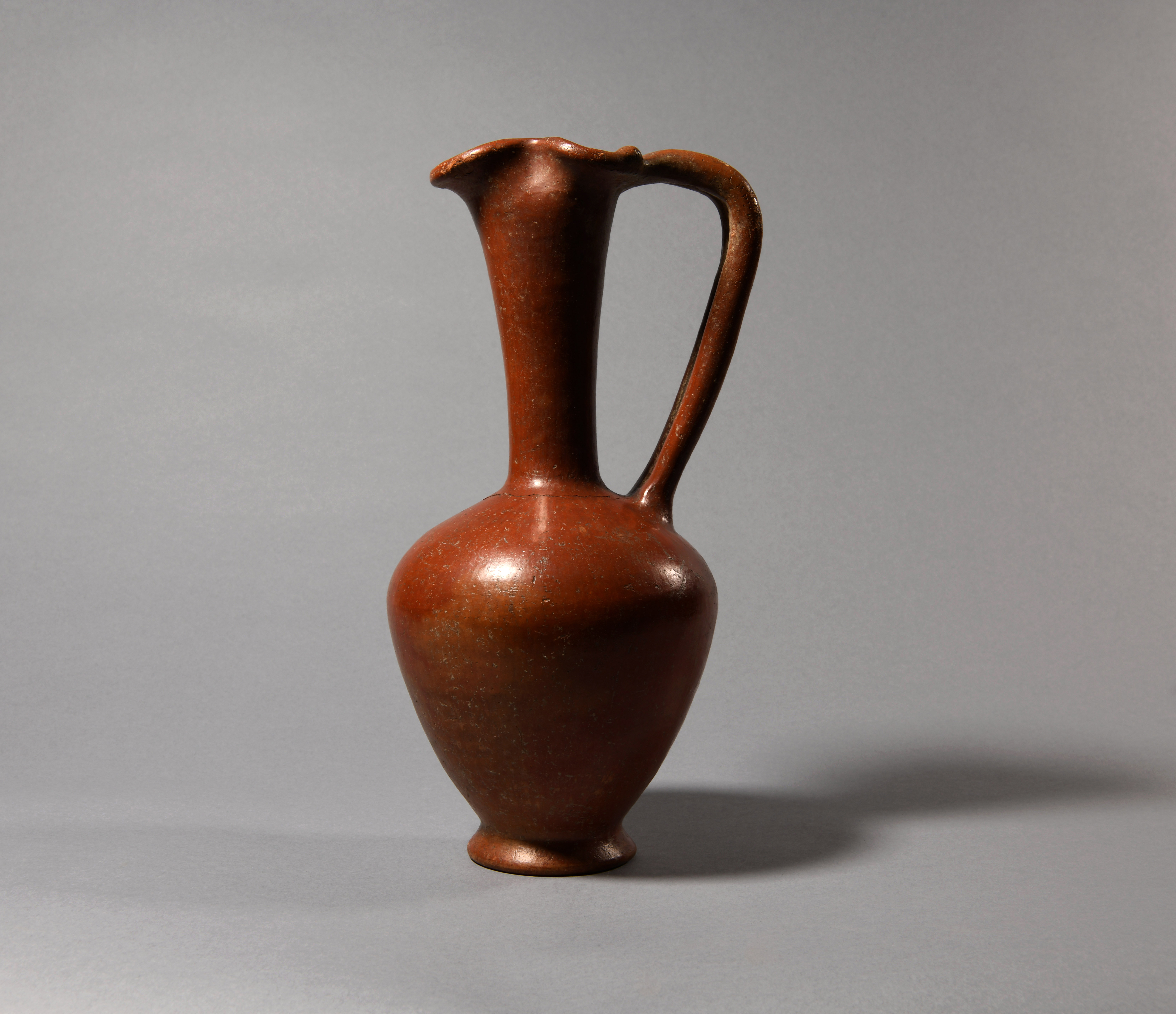 Large Phoenician Ceramic Piriform Jug