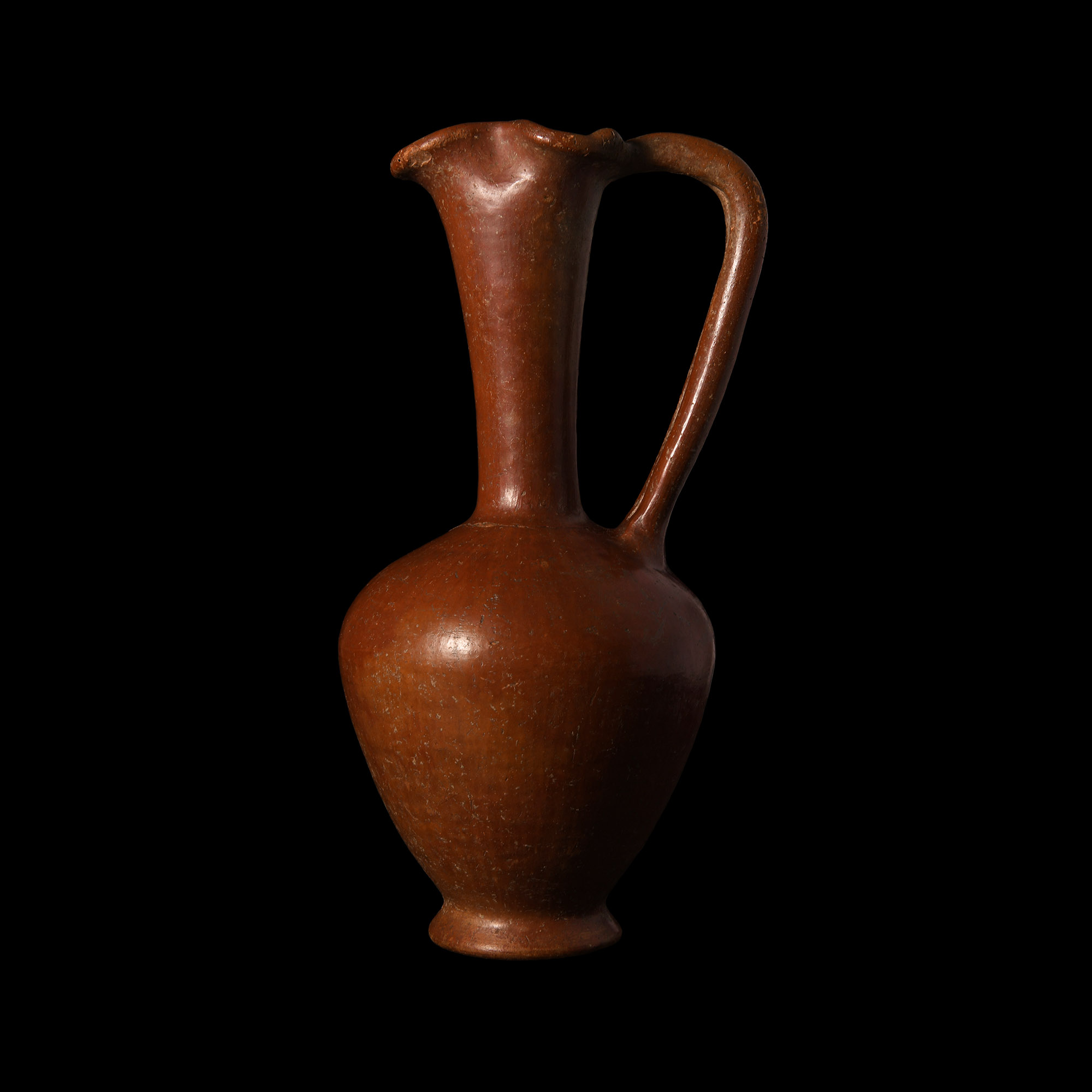 Large Phoenician Ceramic Piriform Jug