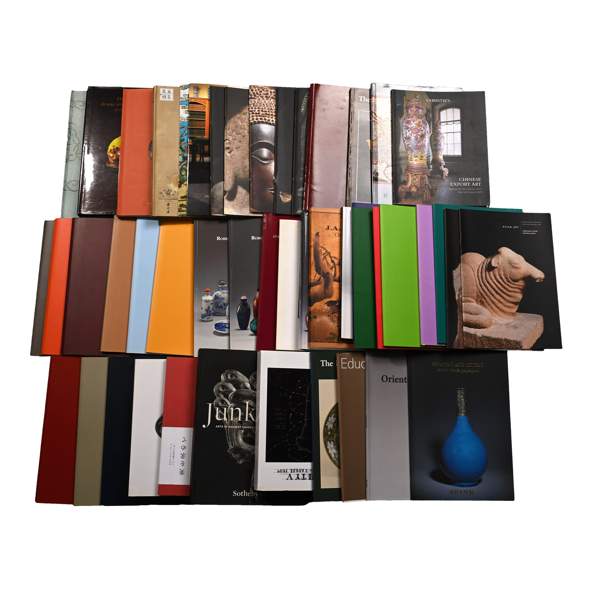 Sotheby's, Nicholas Grindley and Other Chinese and Asian Art Auction and Gallery Catalogue Group - 47 Titles