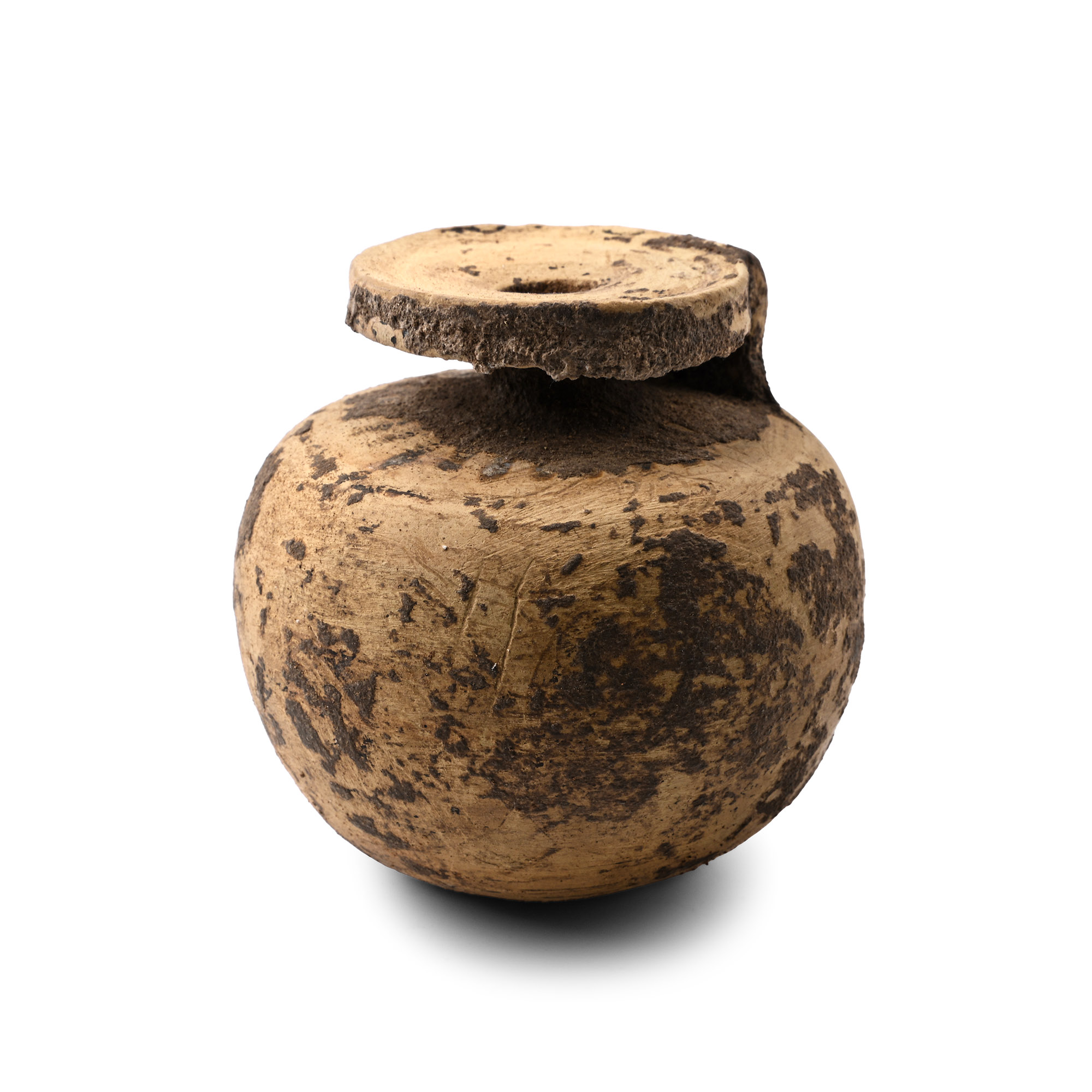 Greek Painted Pottery Aryballos