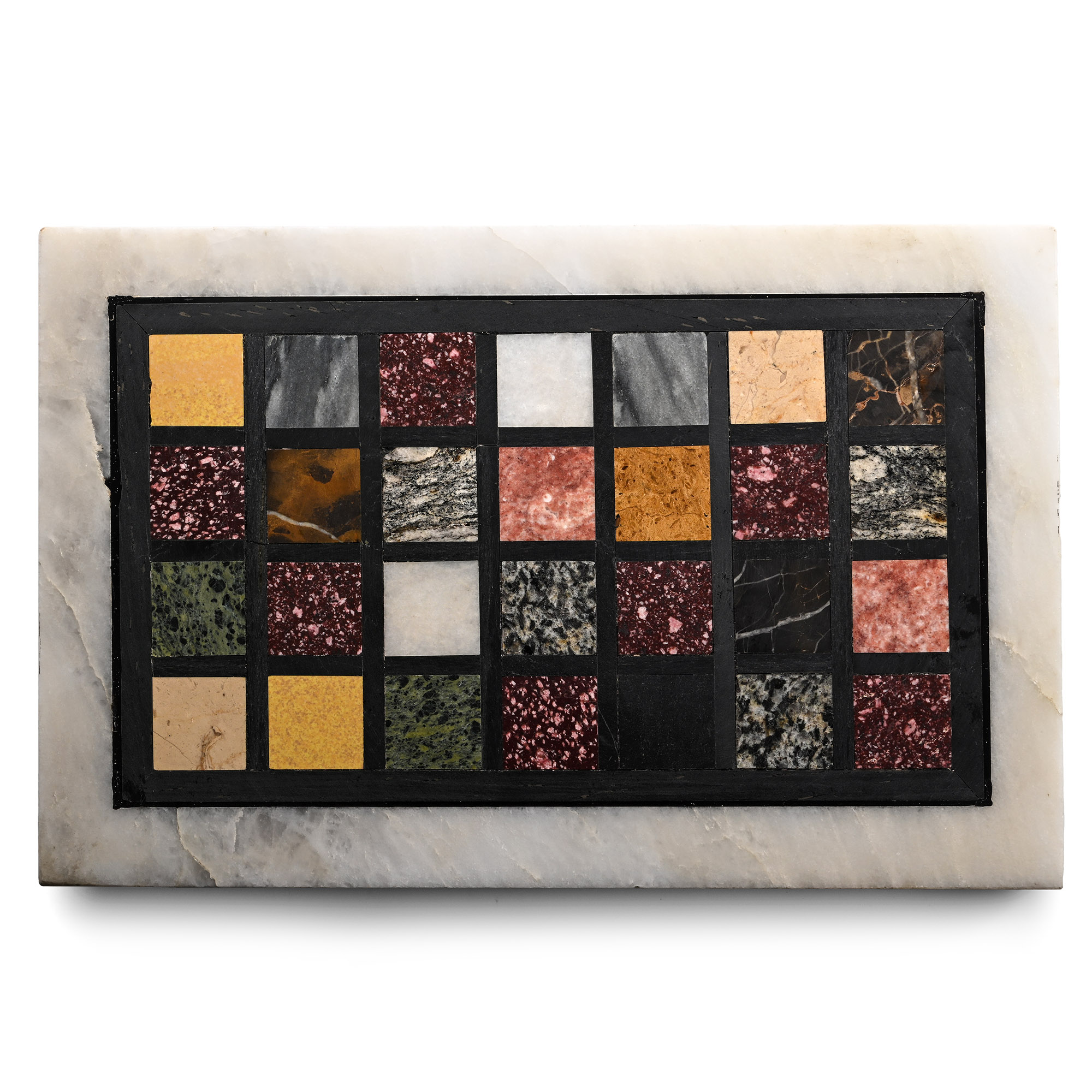 Grand Tour Specimen Marble Panel