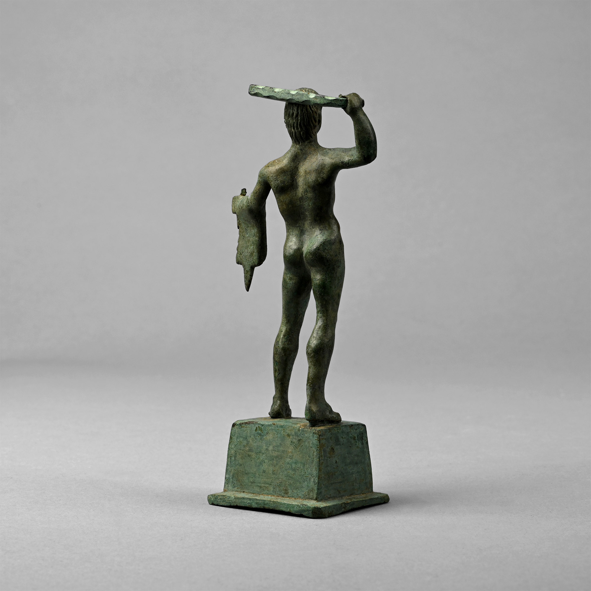 Roman Bronze Statuette of Hercules