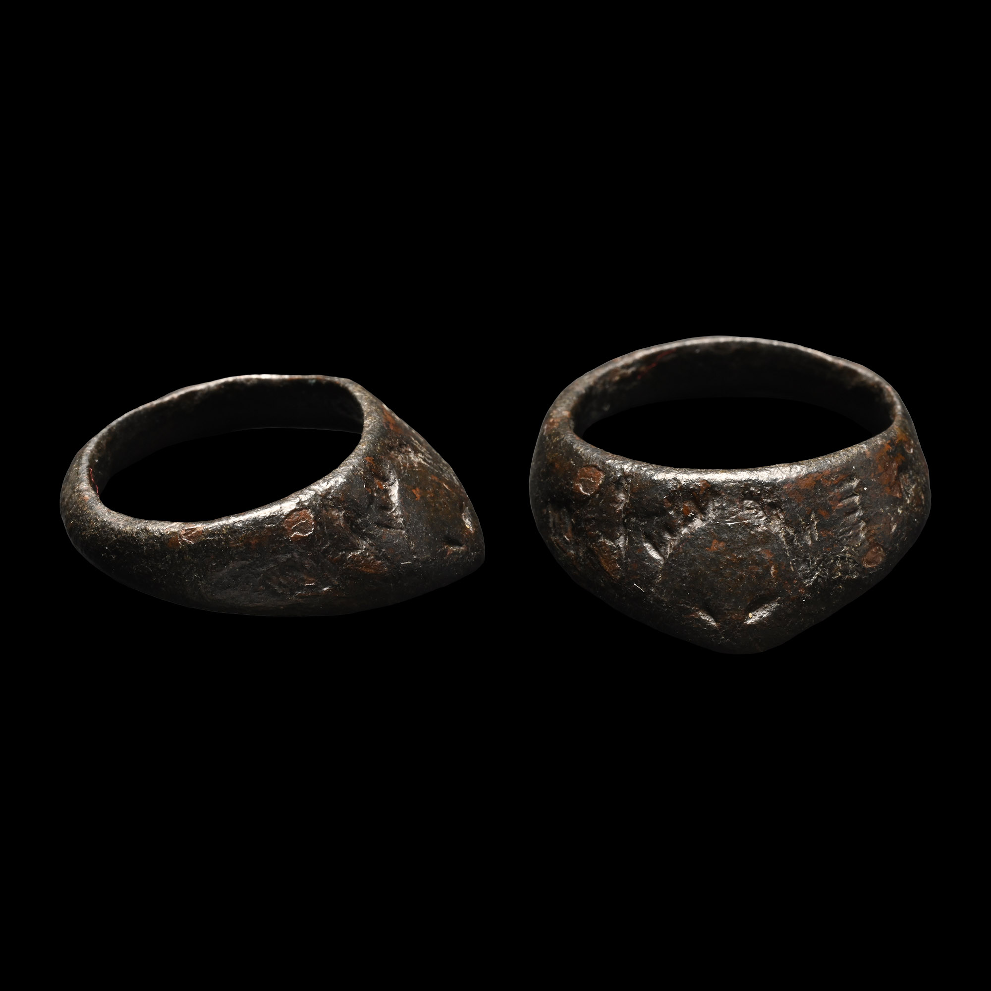 Medieval Bronze Archer's Thumb Ring