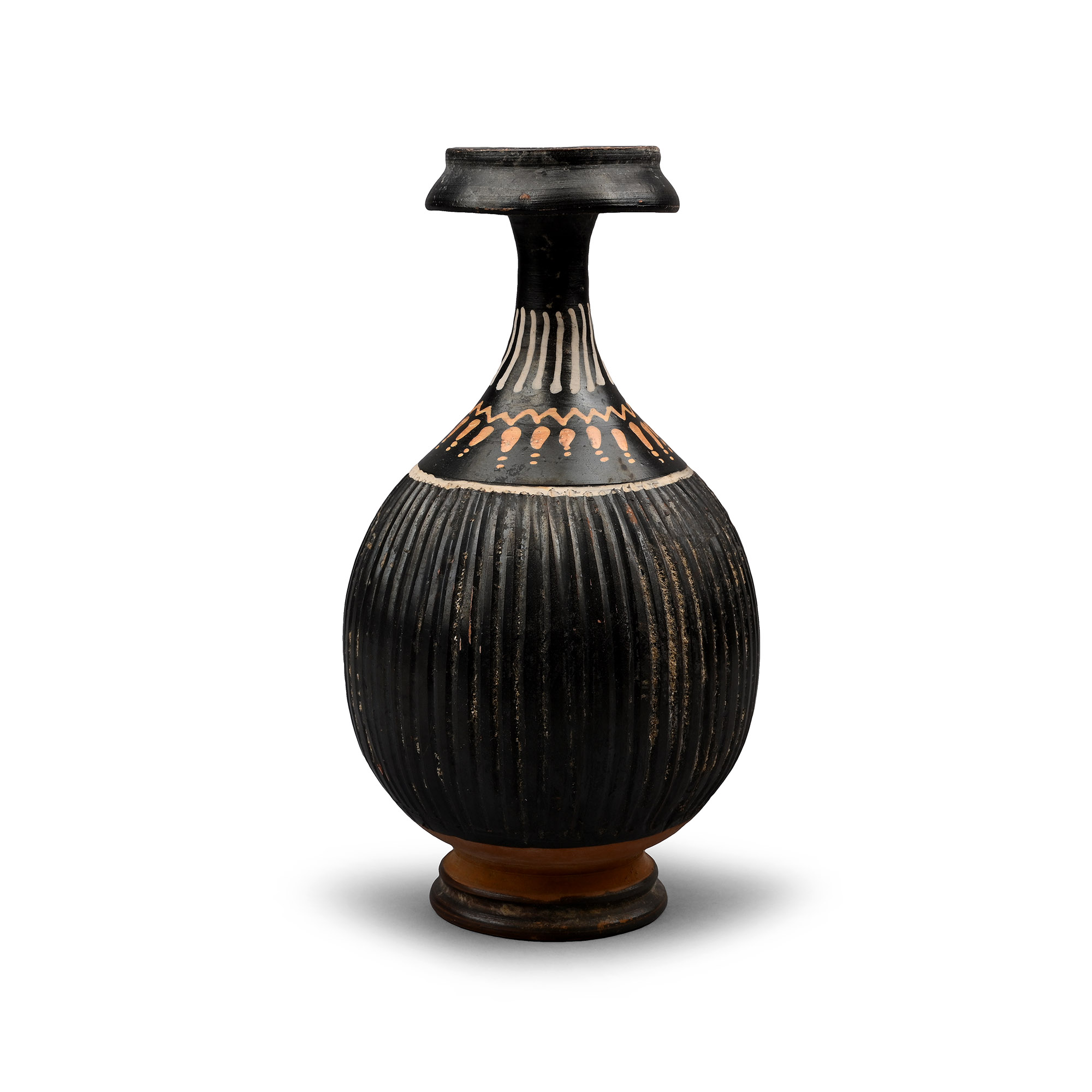 Greek Gnathian Thistle Flask