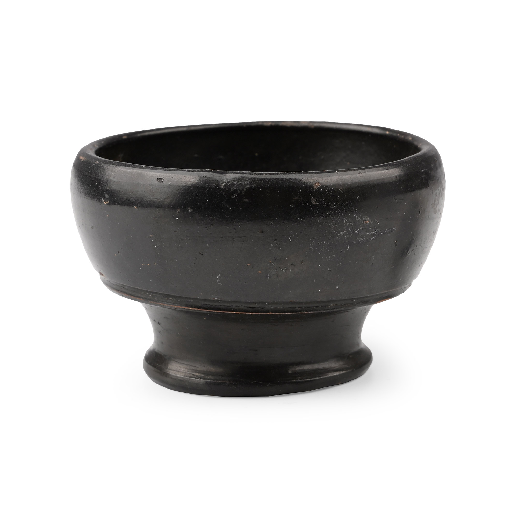Greek Black-Glazed Dish