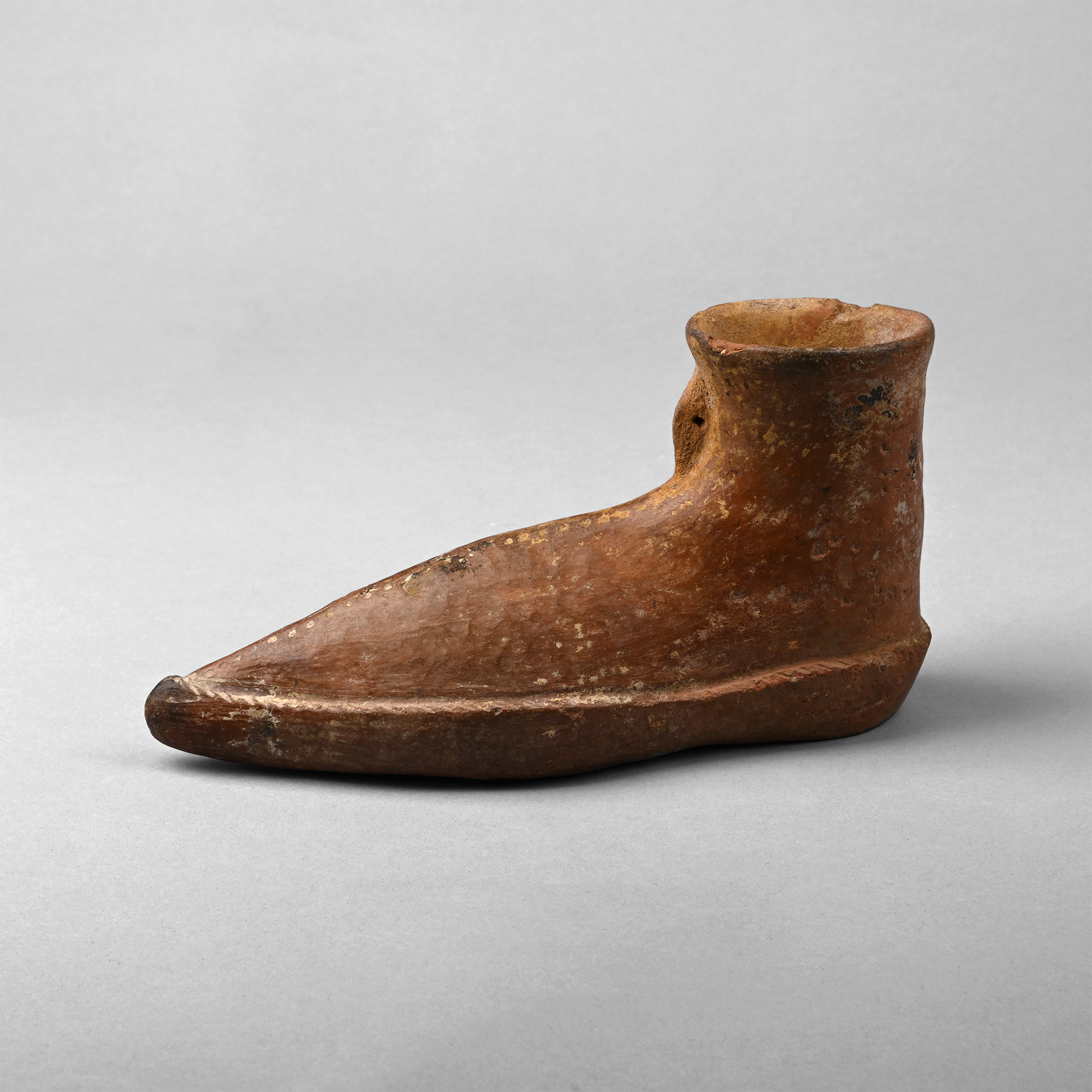 Late Hittite Shoe-Shaped Vessel