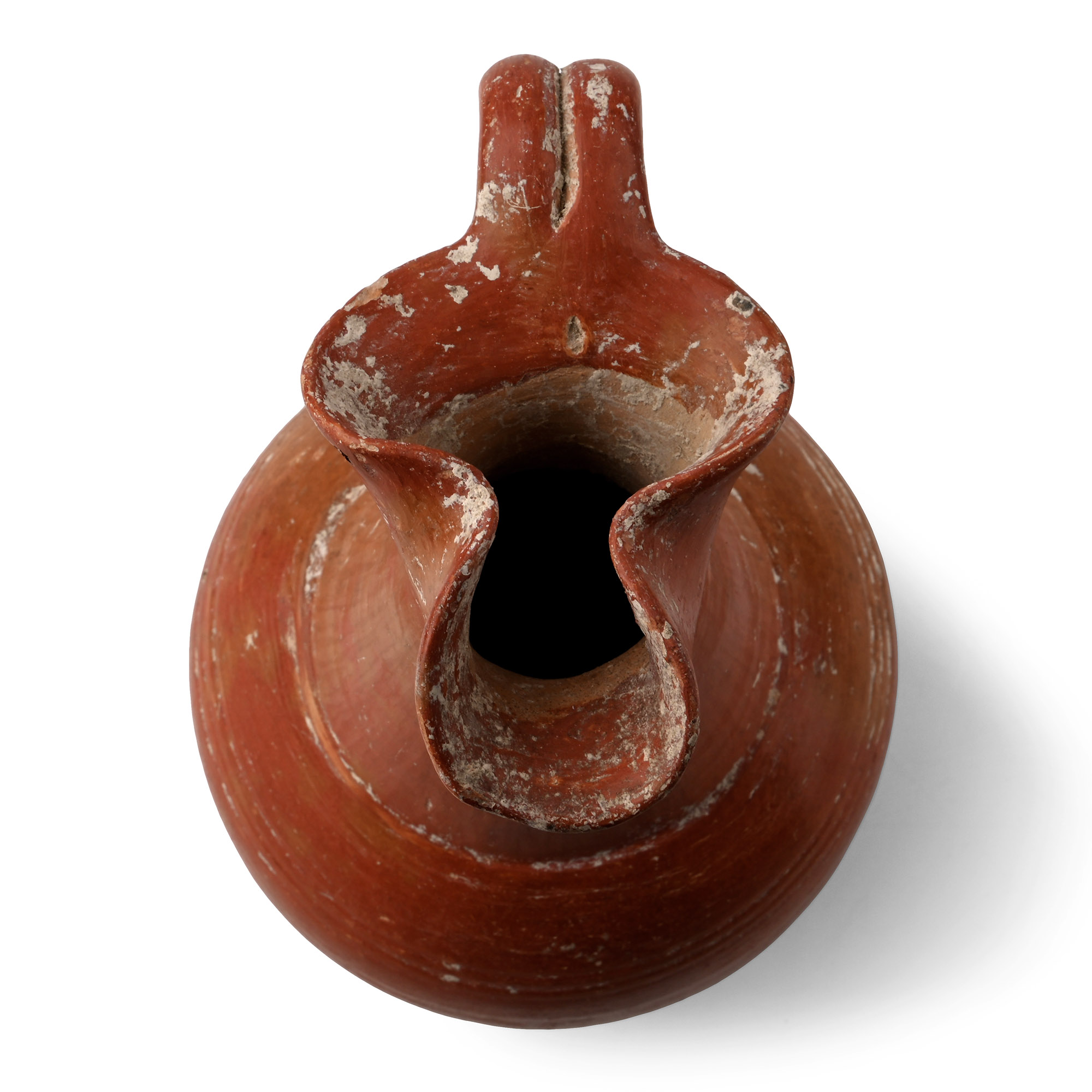 Graeco-Phoenician Glazed Terracotta Oinochoe