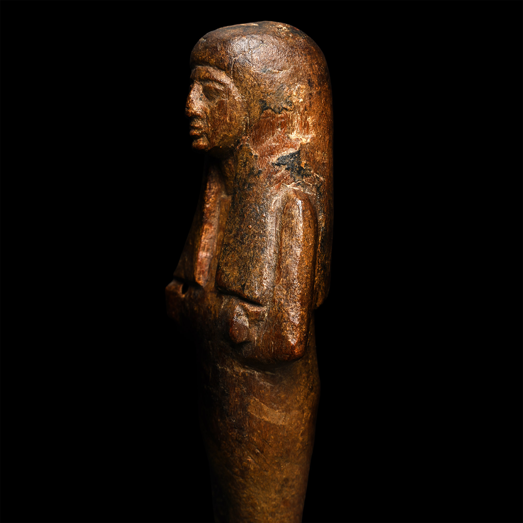 Egyptian Wooden Shabti