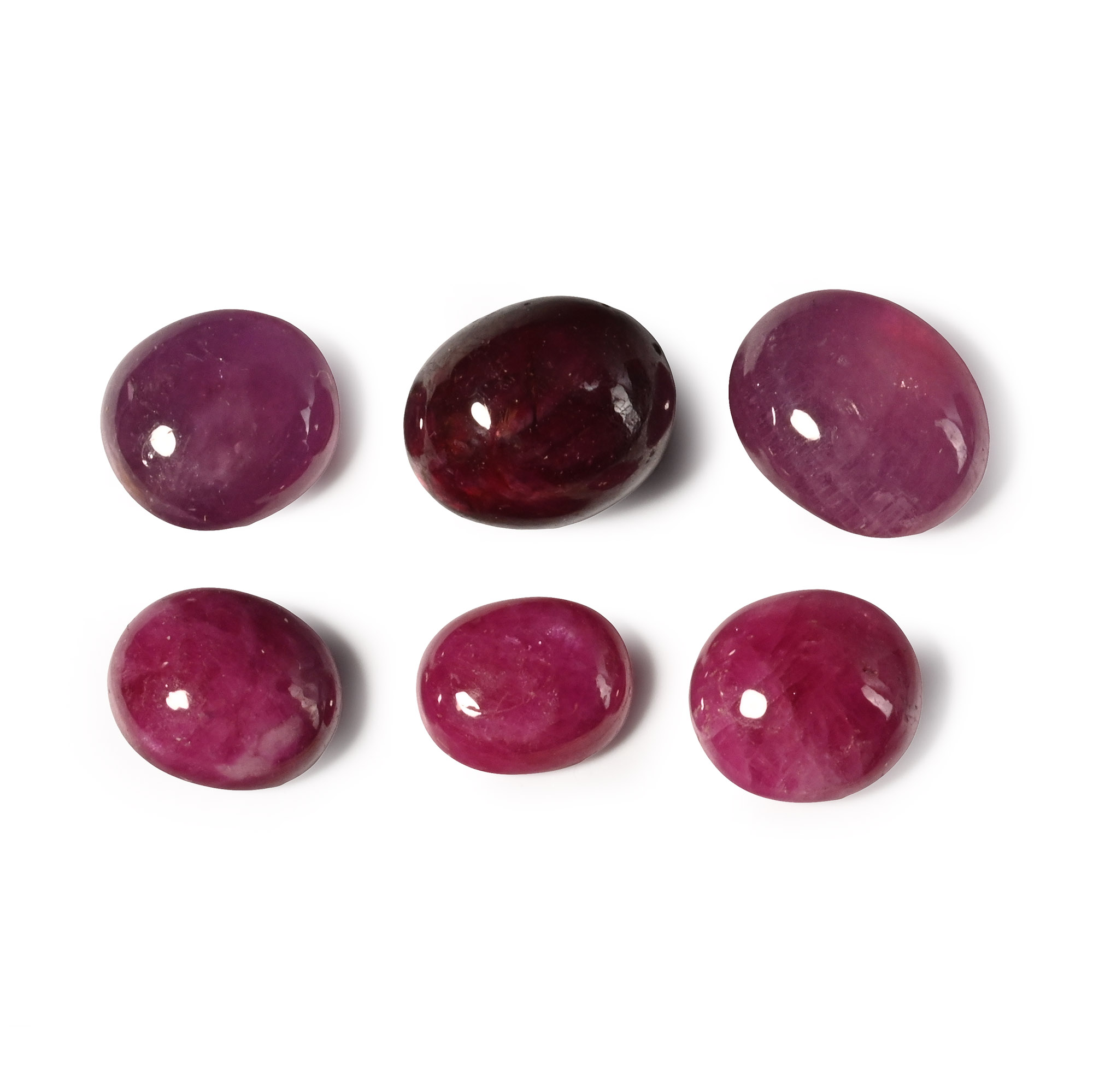 Collection of Cabochon Rubies